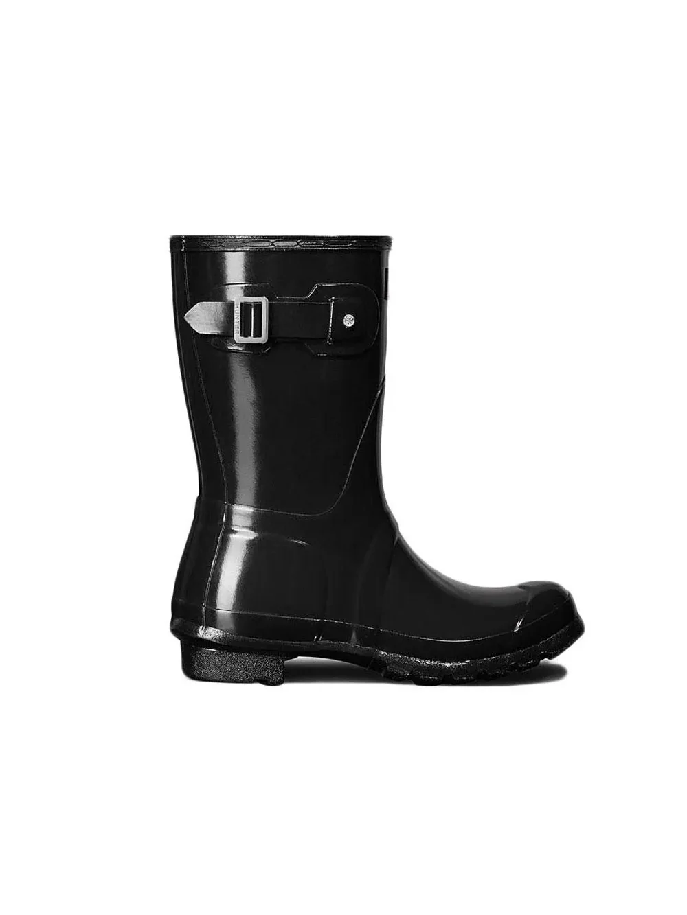 Резиновые сапоги HUNTER Original Short Gloss — изображение 1 из 5, черный