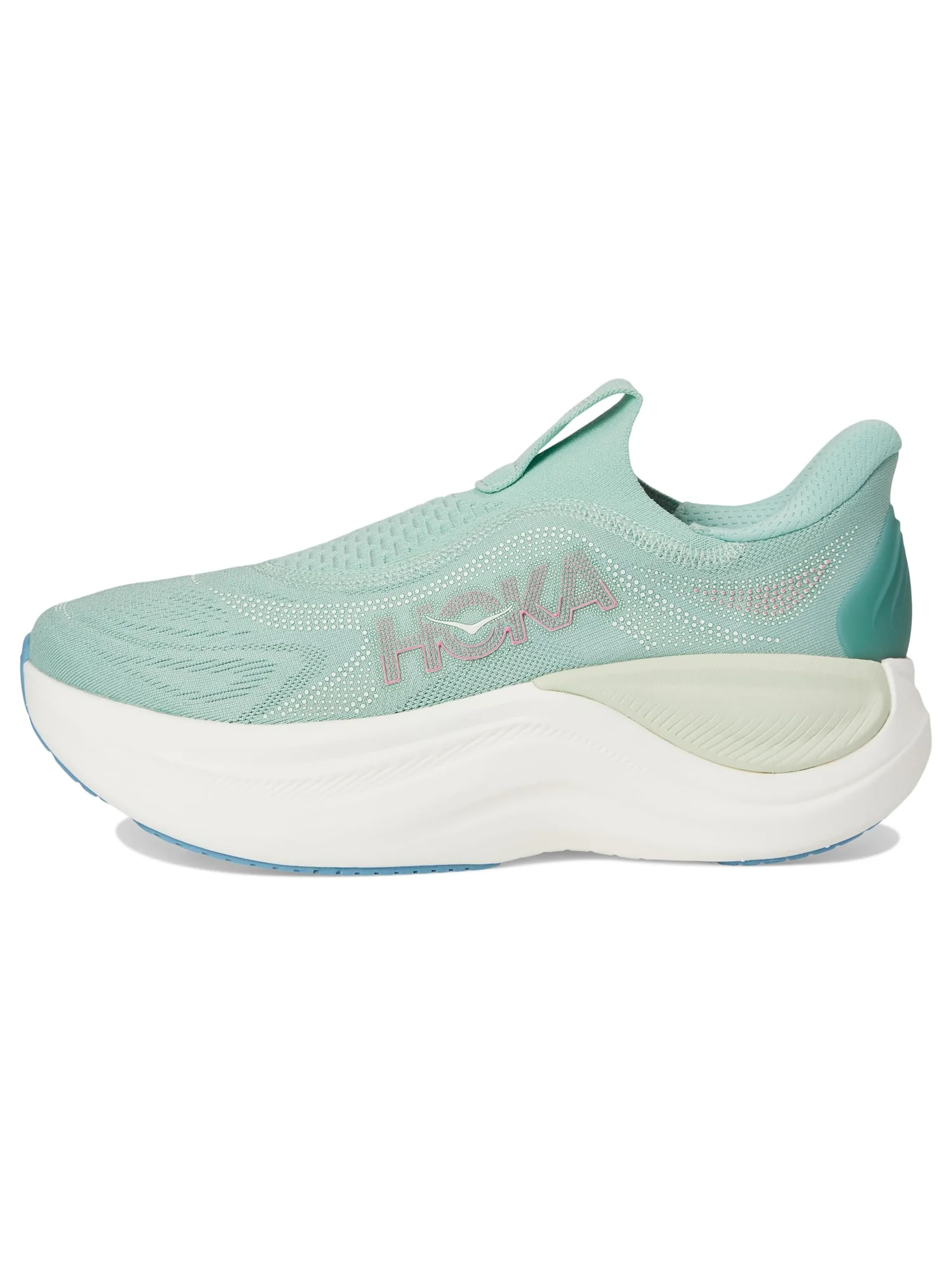 Кроссовки Hoka Skyward Laceless — изображение 4 из 7, бирюзовый