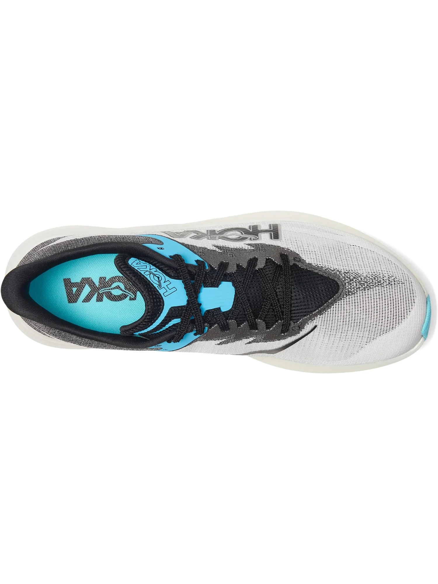 Кроссовки Hoka Rocket X 3 — изображение 2 из 7, белый/черный