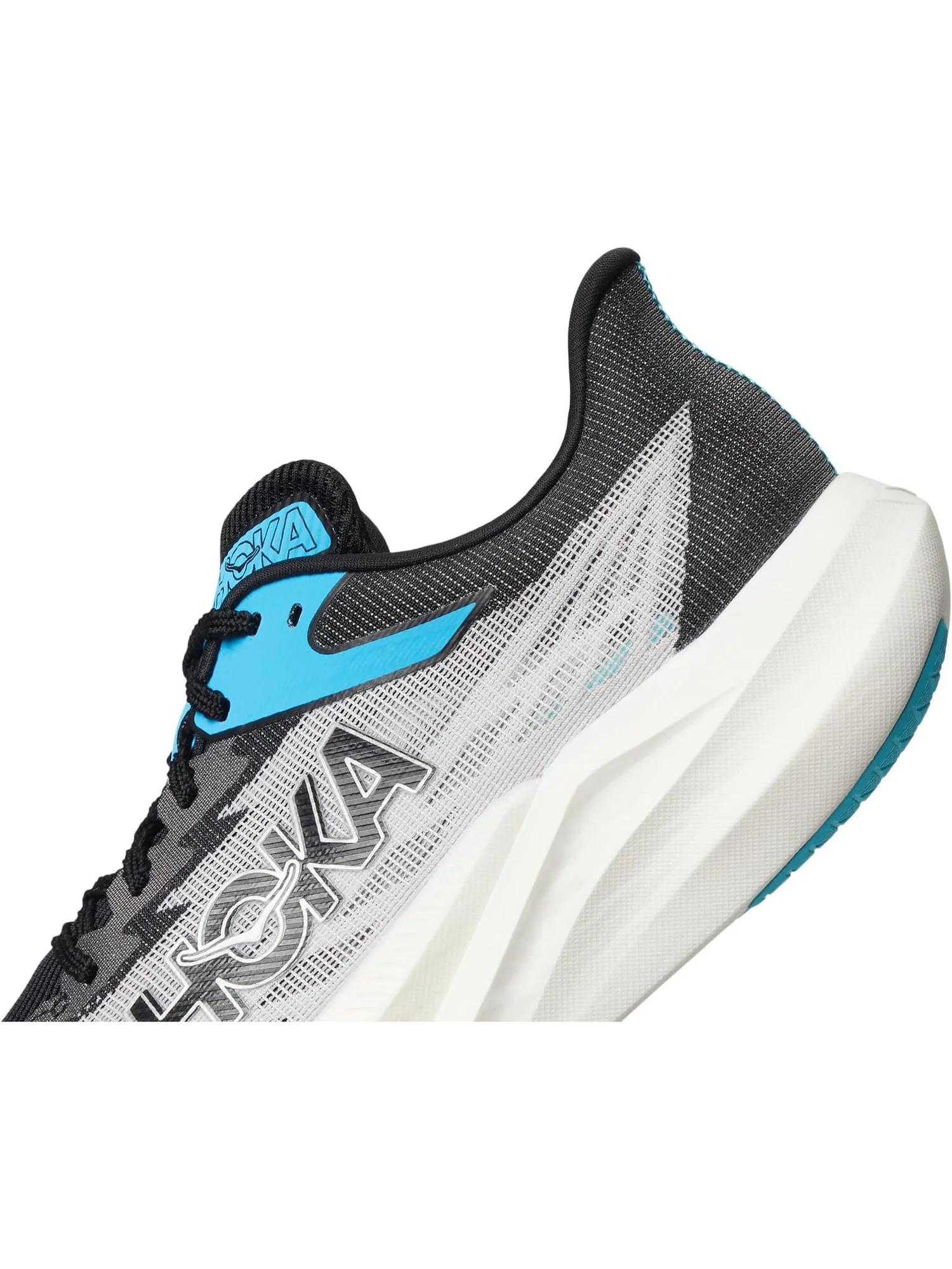 Кроссовки Hoka Rocket X 3 — изображение 6 из 7, белый/черный