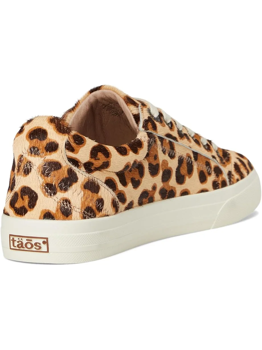 Женские кроссовки Taos Footwear Plim Soul Lux, Leopard Pony Hair — изображение 5 из 7, коричневый