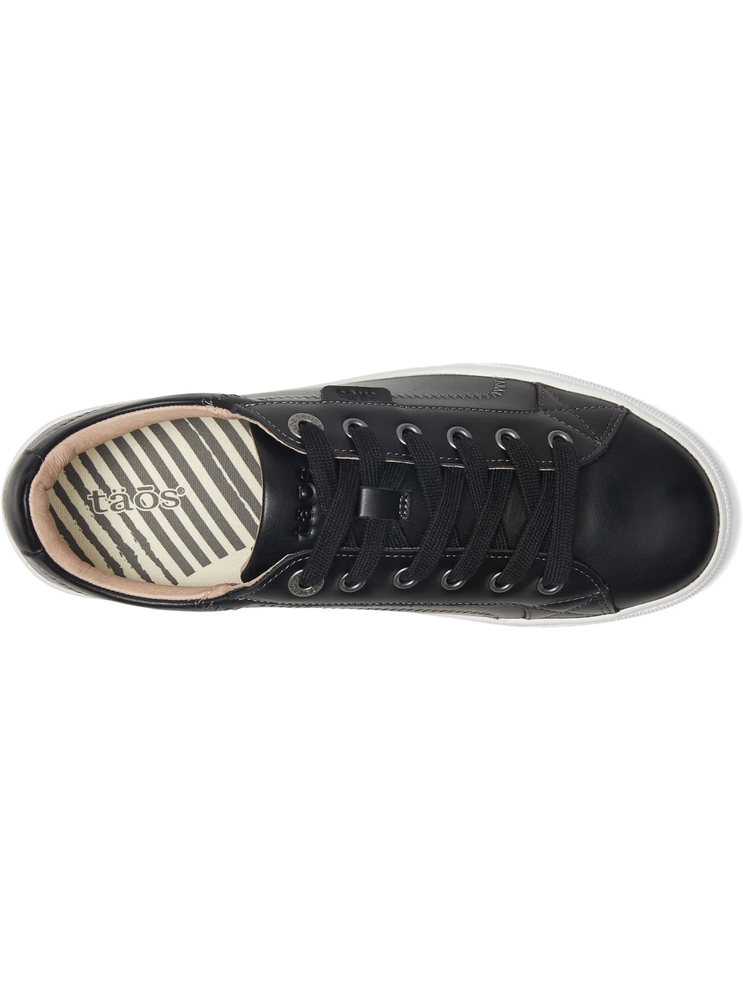 Кроссовки Taos Footwear Women's Plim Soul Lux — изображение 2 из 7, черный/белый