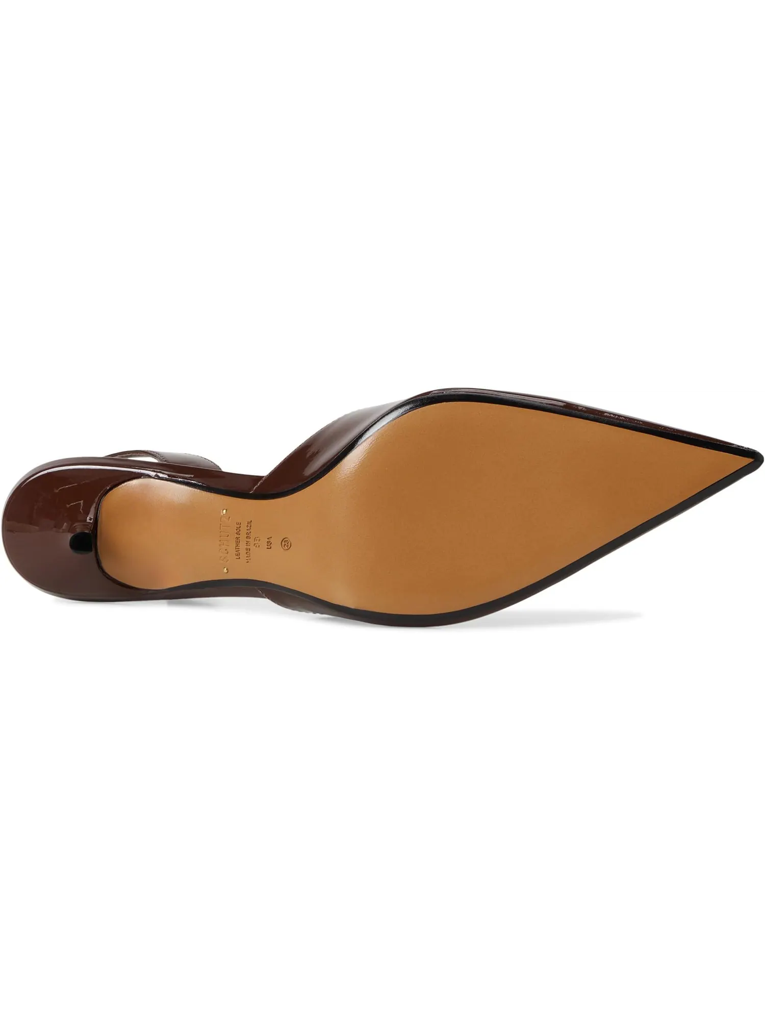 Туфли Schutz Paola Mid — изображение 3 из 7, коричневый