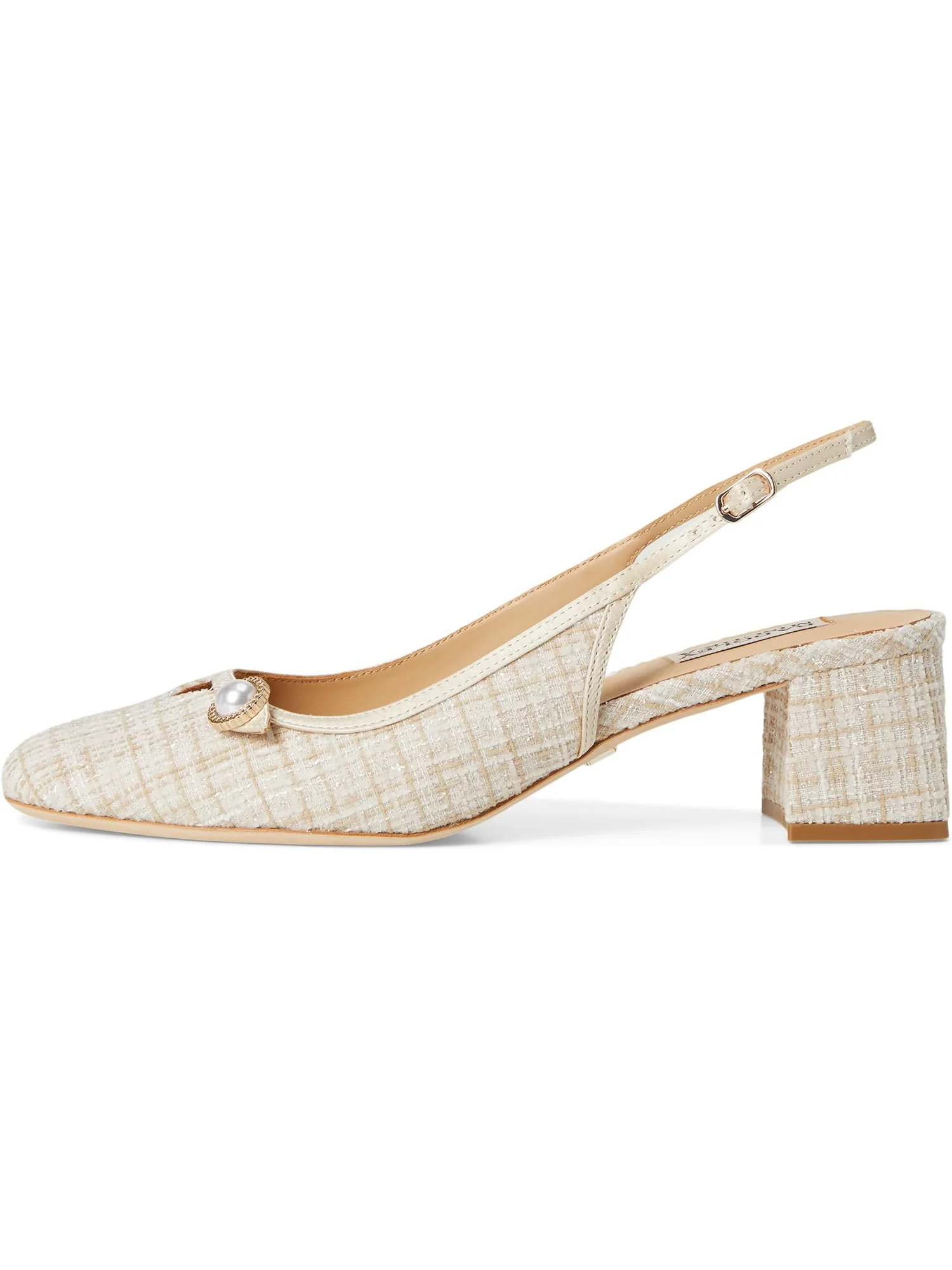Туфли Badgley Mischka Veera — изображение 4 из 7, кремовый