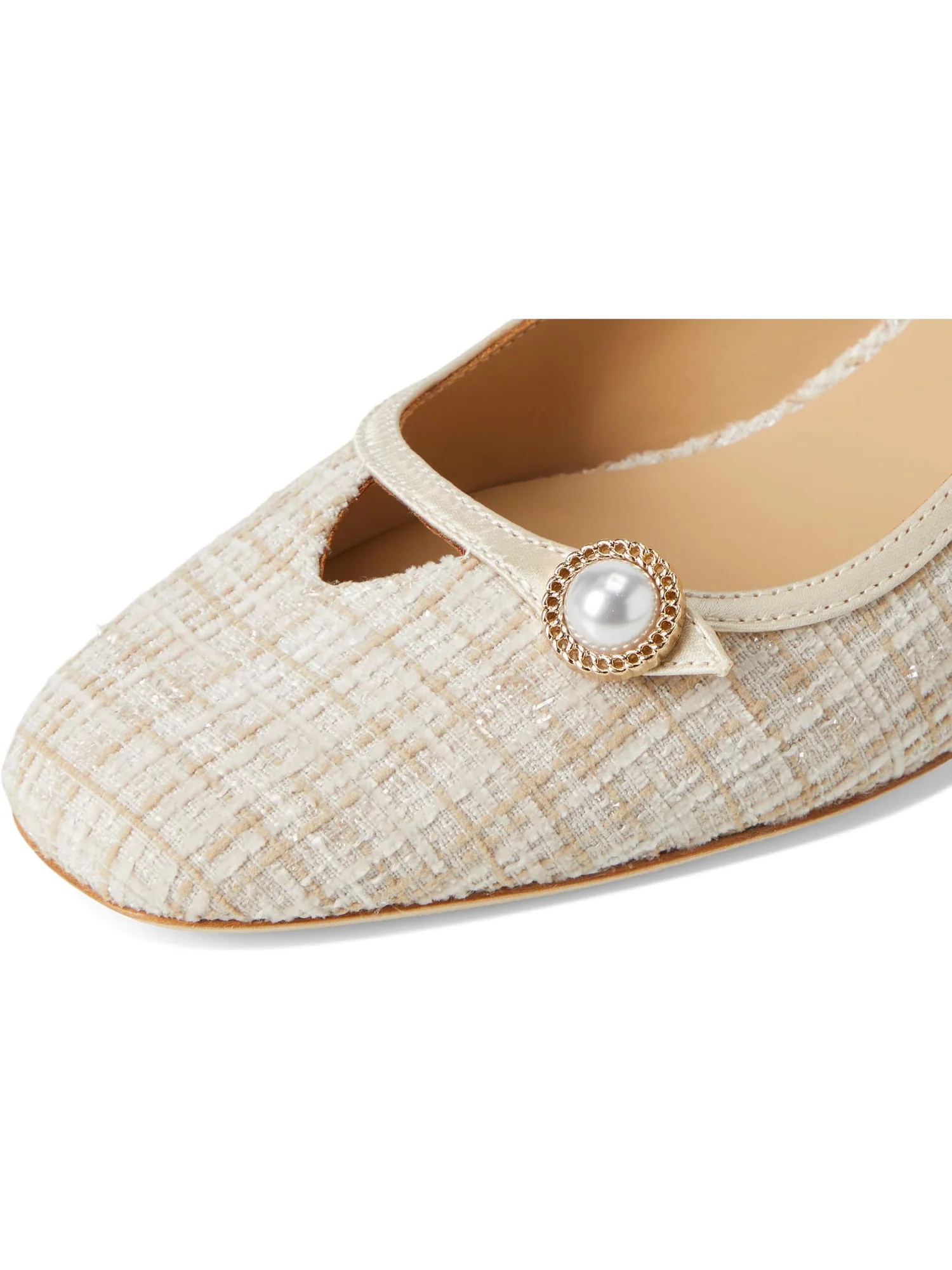 Туфли Badgley Mischka Veera — изображение 6 из 7, кремовый