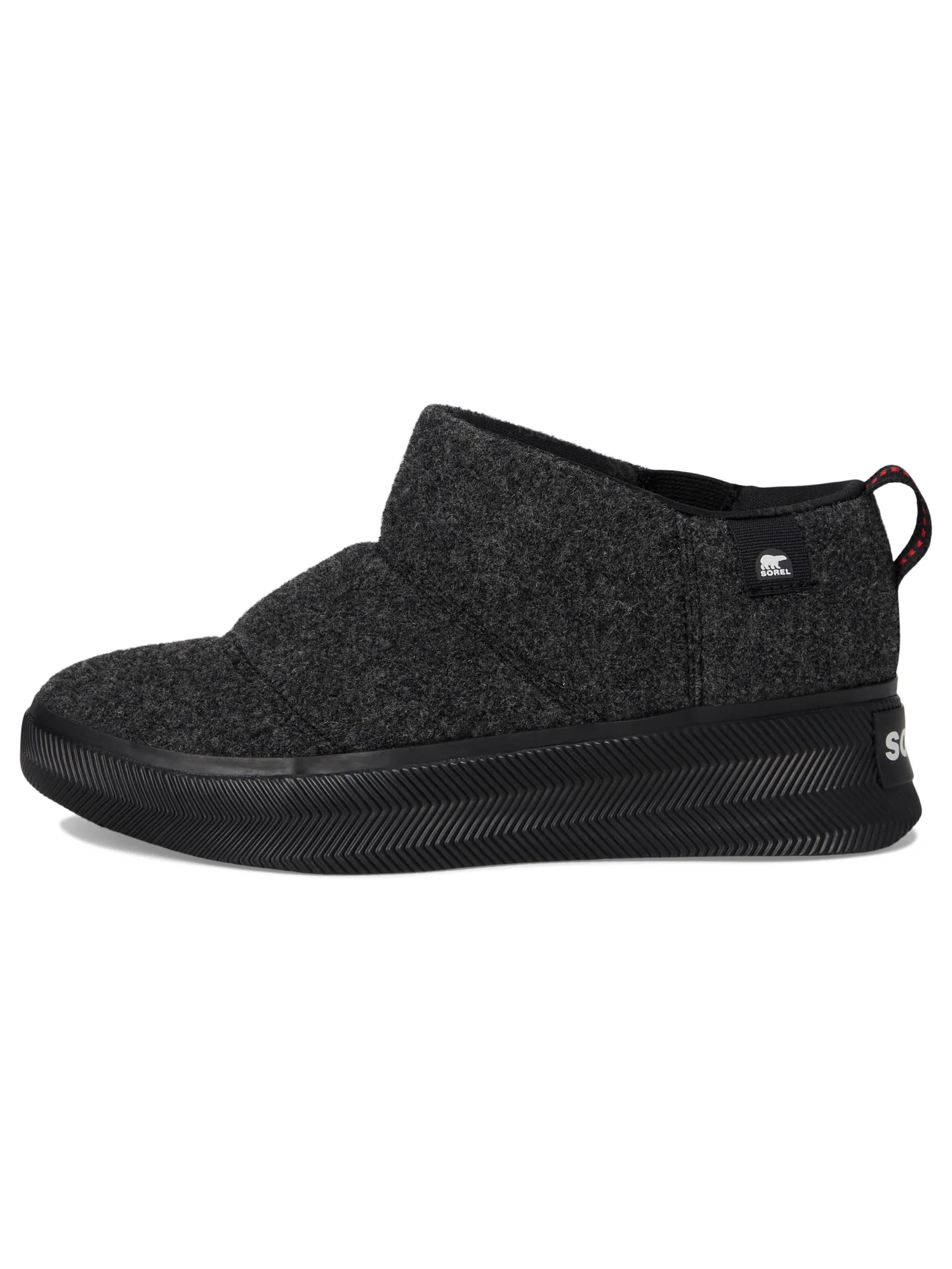 Ботинки женские SOREL Out N About Iv Mini короткие войлочные — изображение 4 из 7, темно-серый