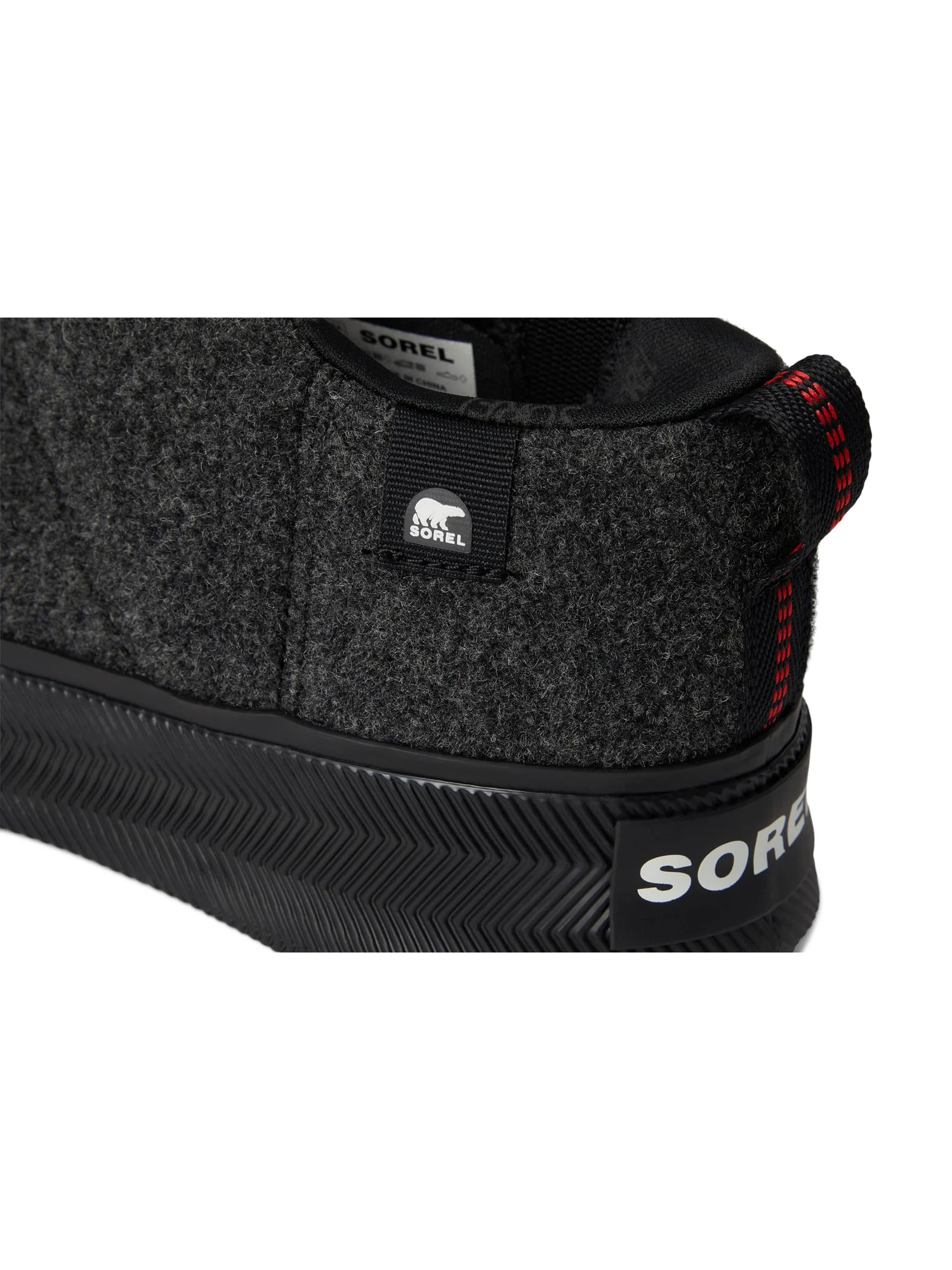 Ботинки женские SOREL Out N About Iv Mini короткие войлочные — изображение 6 из 7, темно-серый