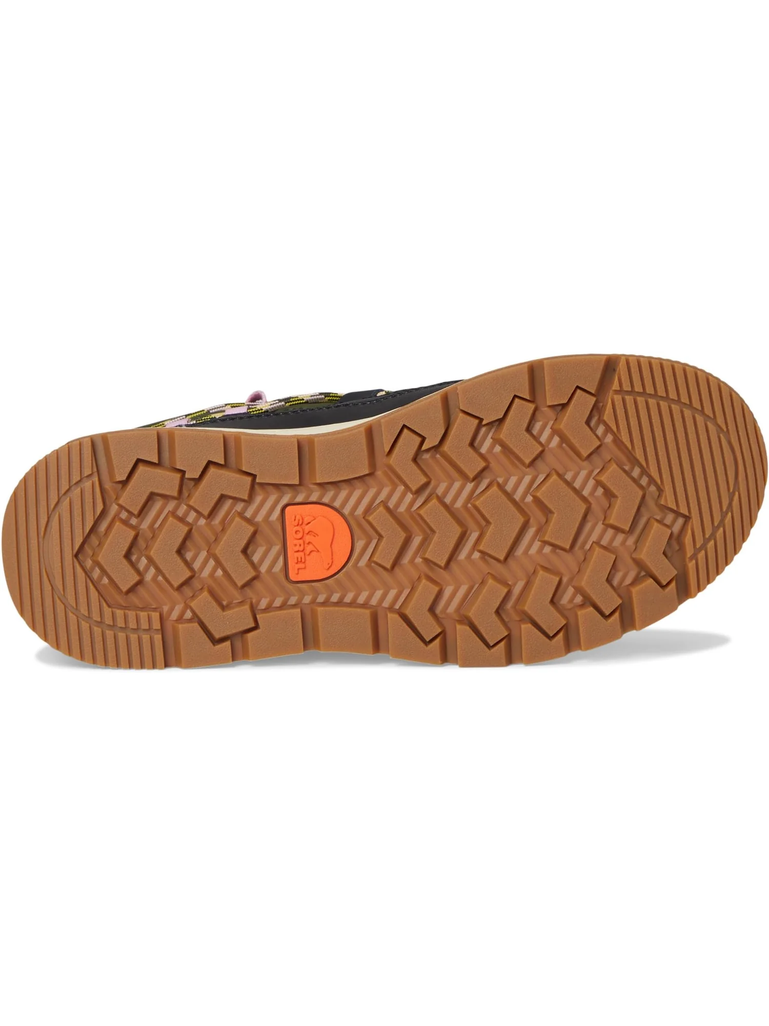 Ботинки женские SOREL Whitney Iii Slip-on водонепроницаемые из нейлона — изображение 3 из 7, зелено-черный