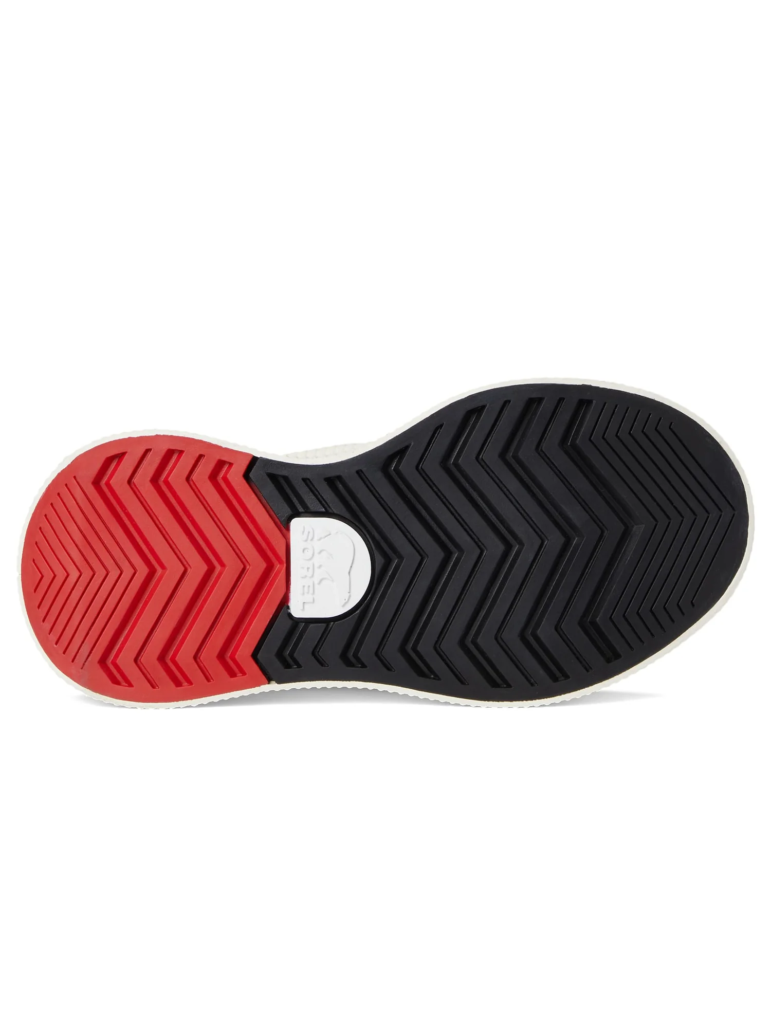 Ботинки SOREL Kids Out N About Iv Classic Waterproof — изображение 3 из 7, черный/яркий красный