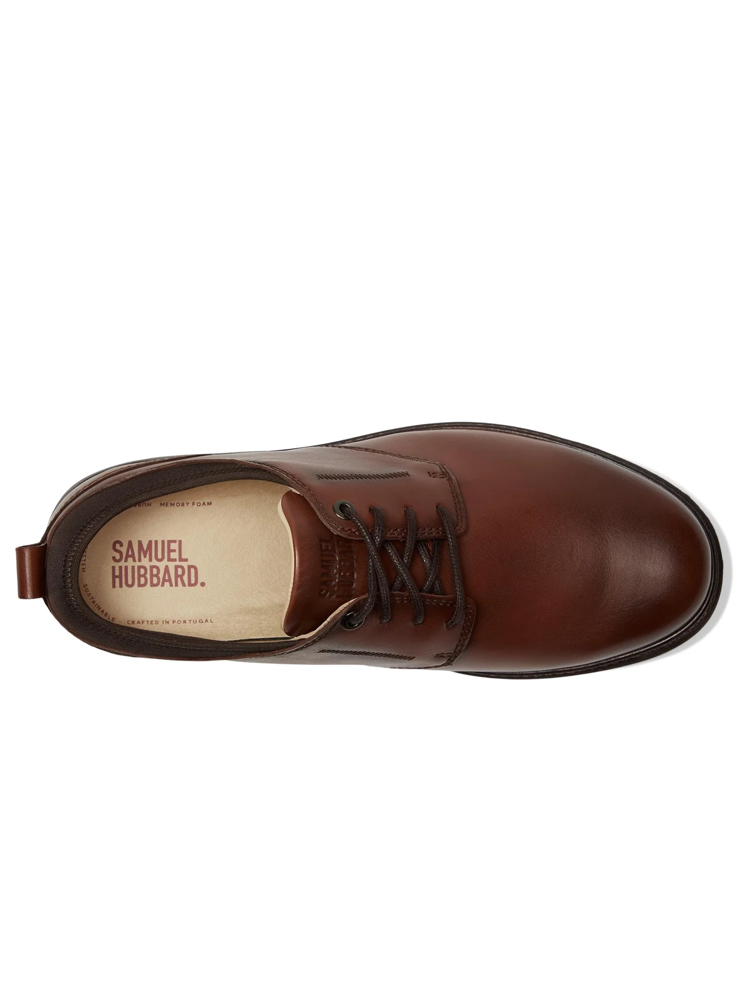 Оксфорды Samuel Hubbard Rafael Lace-Up — изображение 2 из 7, коньячный