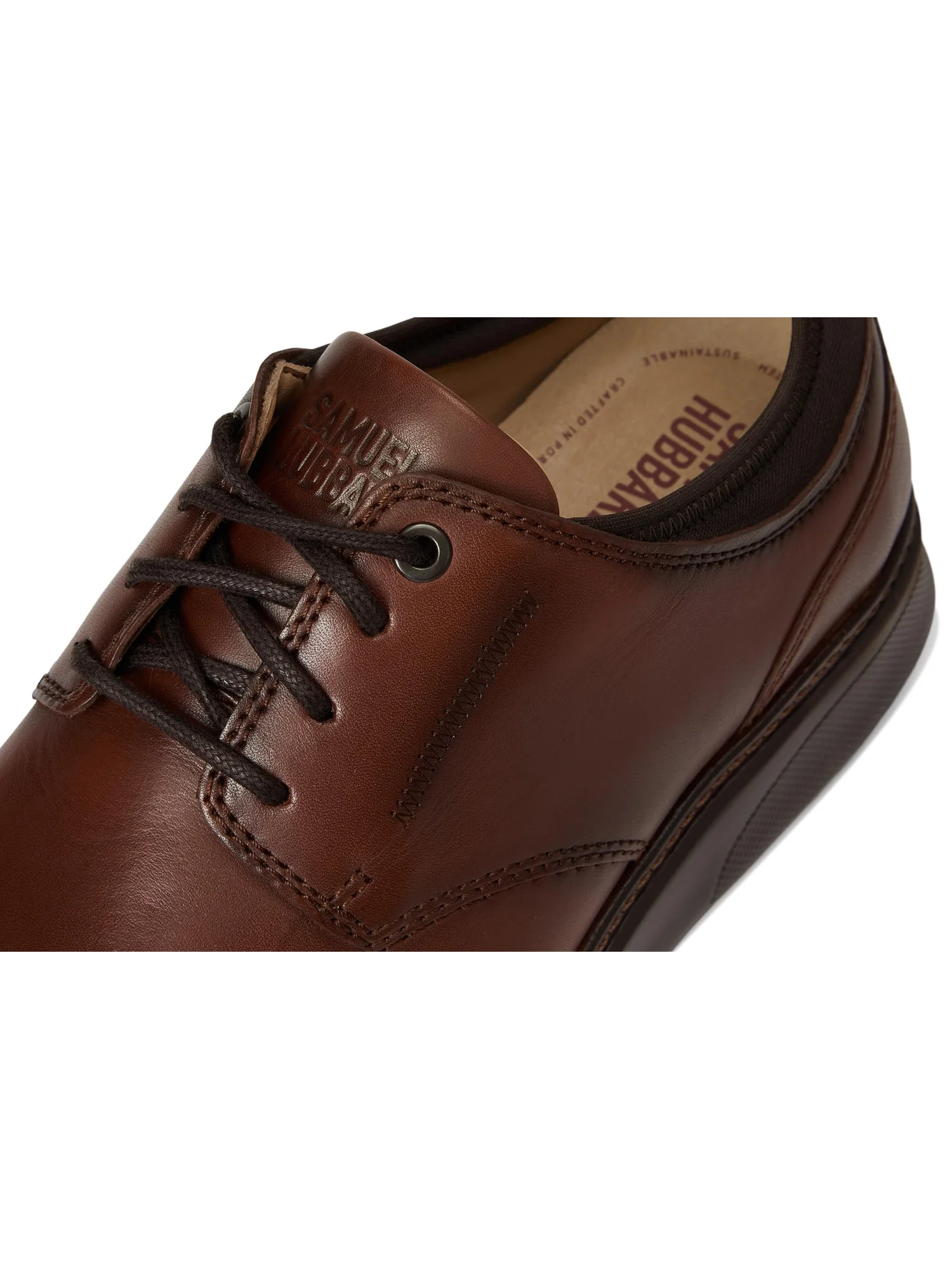 Оксфорды Samuel Hubbard Rafael Lace-Up — изображение 6 из 7, коньячный