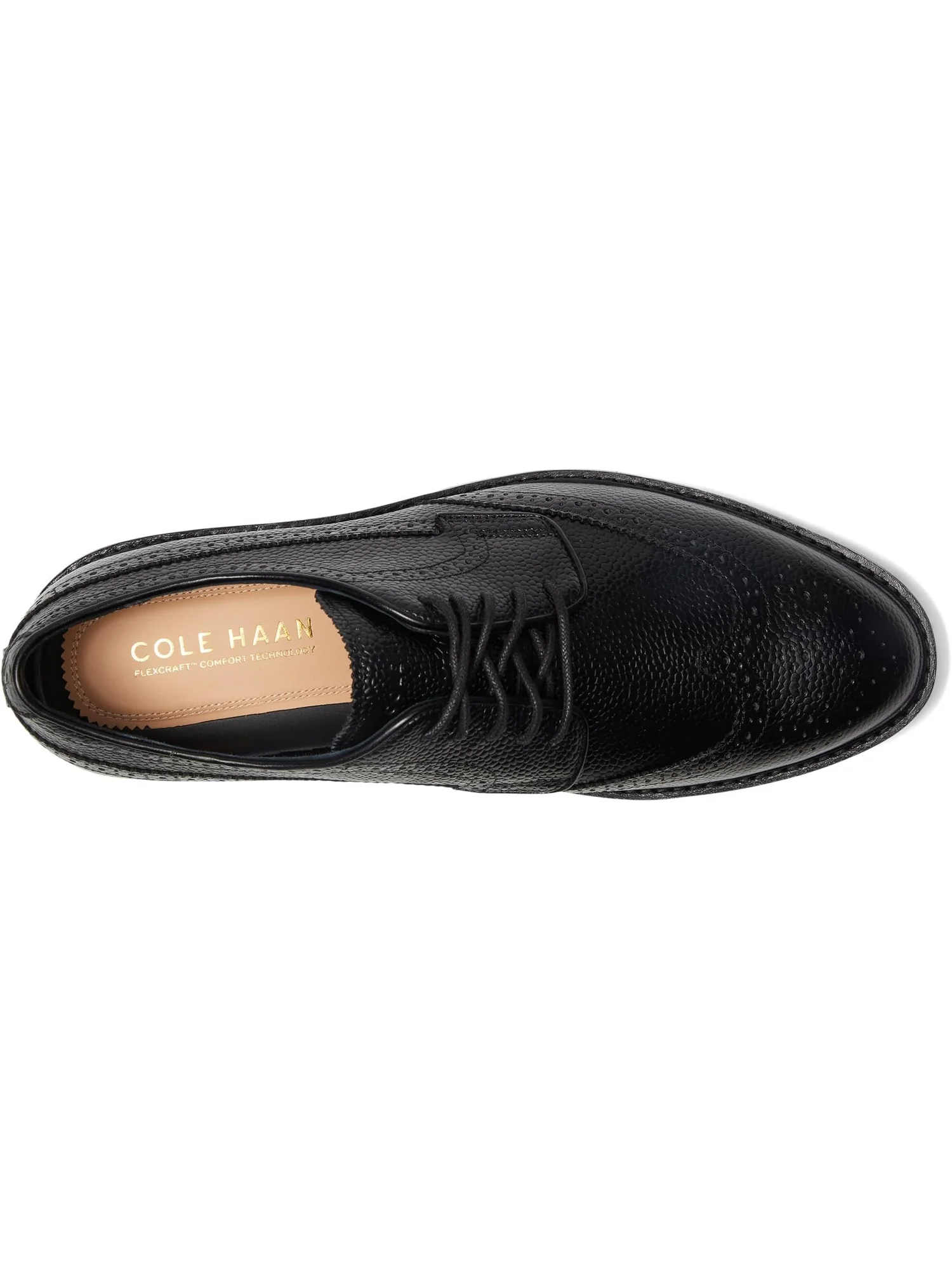 Оксфорды Cole Haan Judson Grand Wingtip Oxfords — изображение 2 из 7, черный/черный