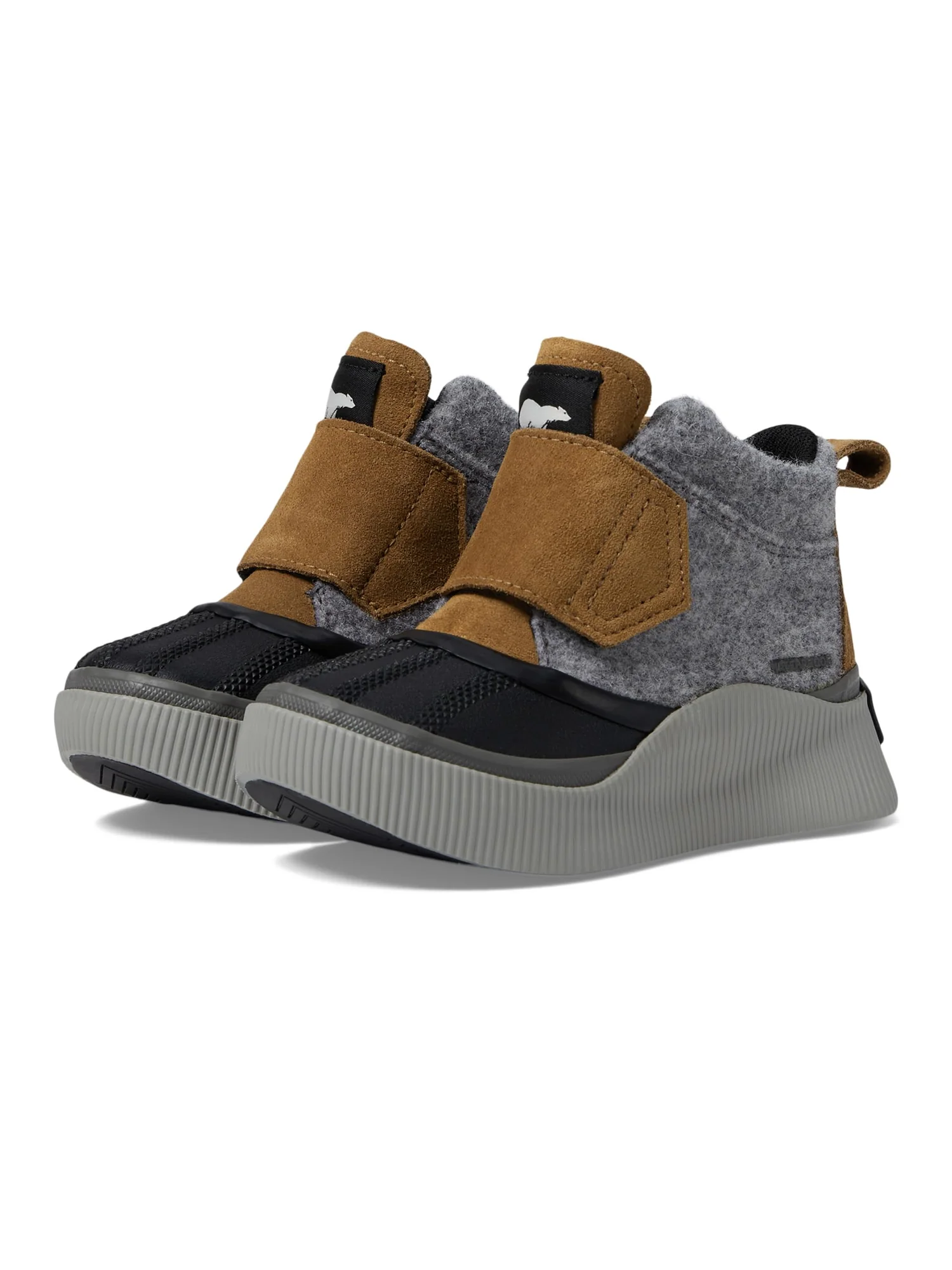 Ботинки SOREL Kids Childrens Out N About IV Strap WP — изображение 1 из 5, черный
