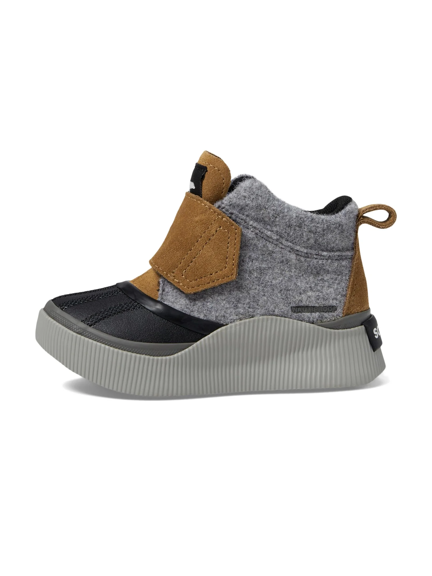 Ботинки SOREL Kids Childrens Out N About IV Strap WP — изображение 3 из 5, черный