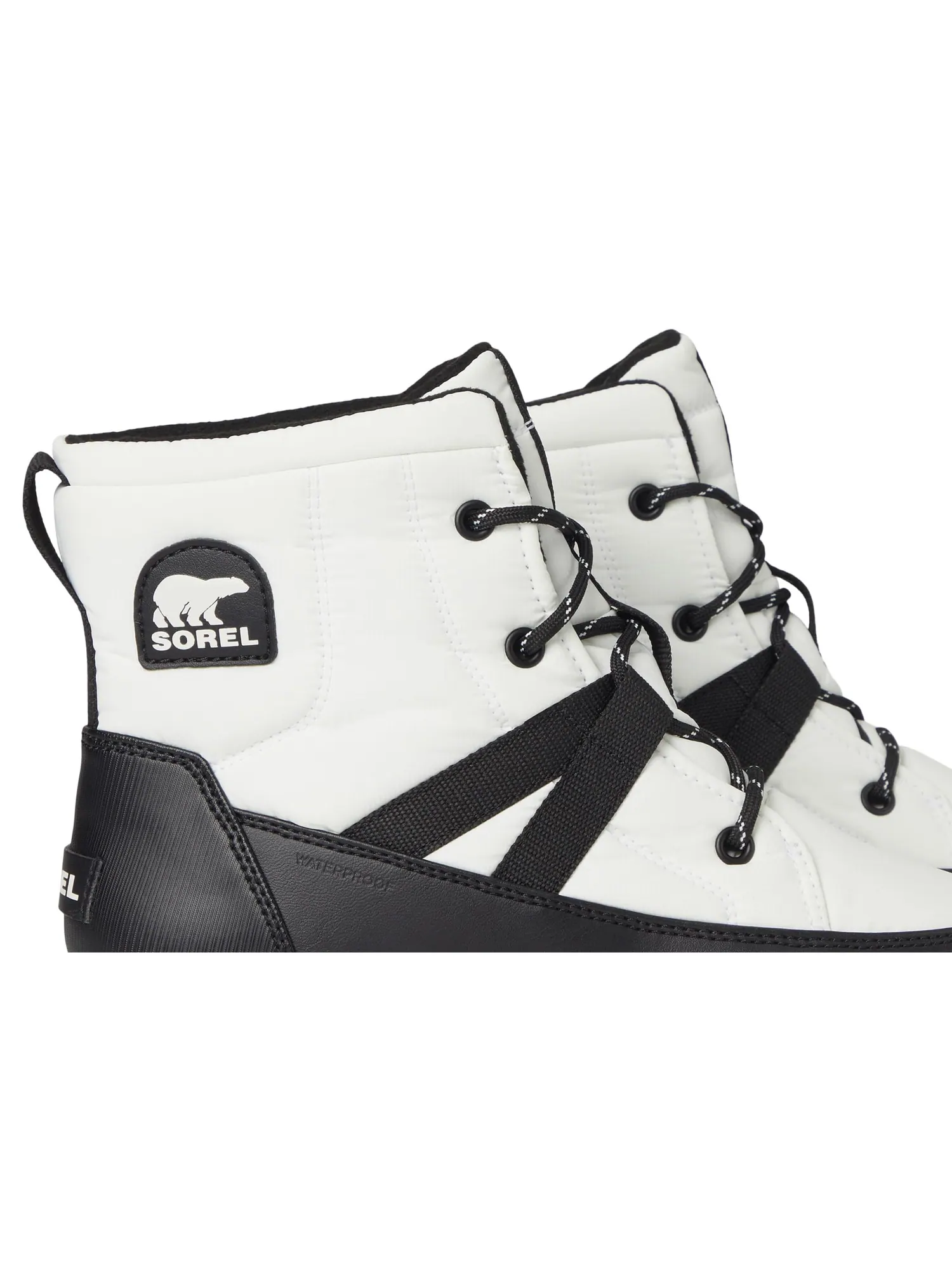 Ботинки женские SOREL Whitney Iii Mid водонепроницаемые стеганые — изображение 6 из 7, черный