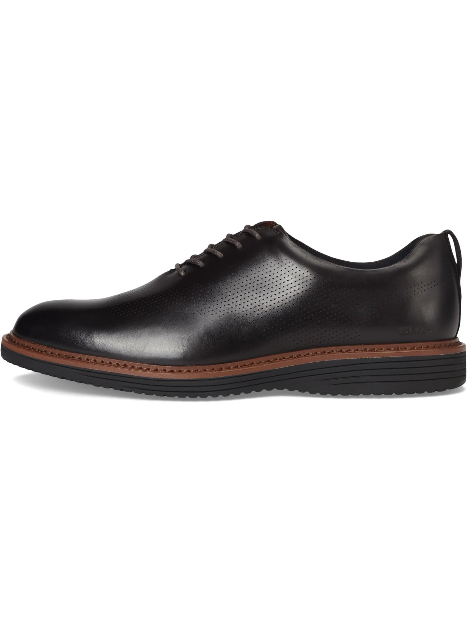Оксфорды Johnston & Murphy Men's Upton One-piece Perfed Plain Toe — изображение 4 из 7, махагони