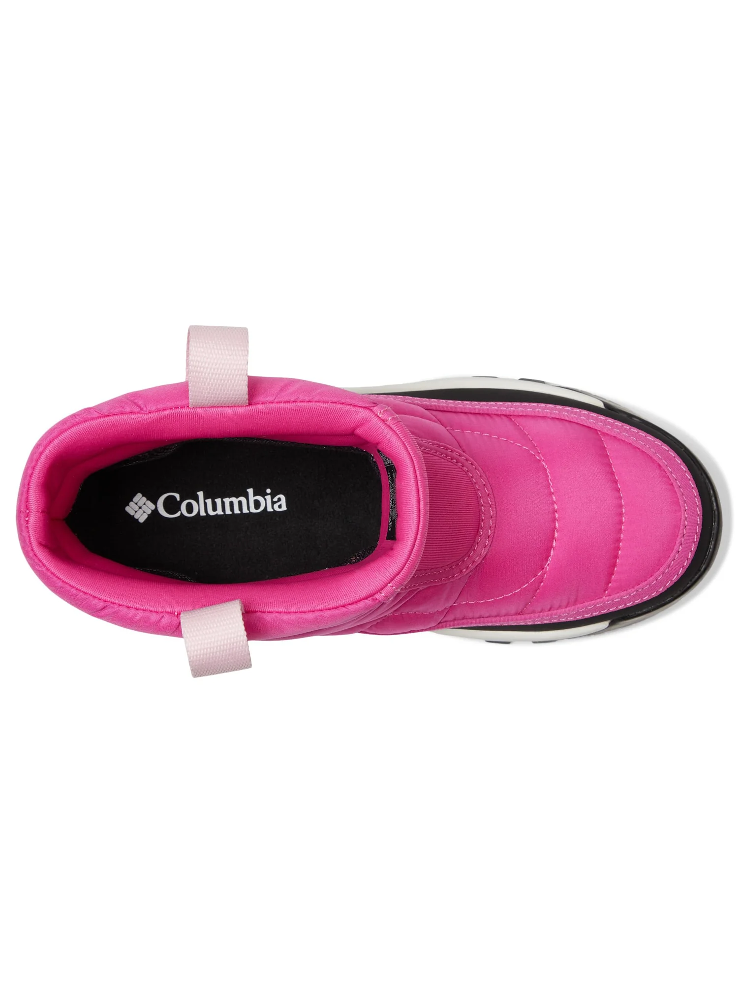 Ботинки Columbia Kids Snowtrot Mid — изображение 2 из 7, розовый/розовый