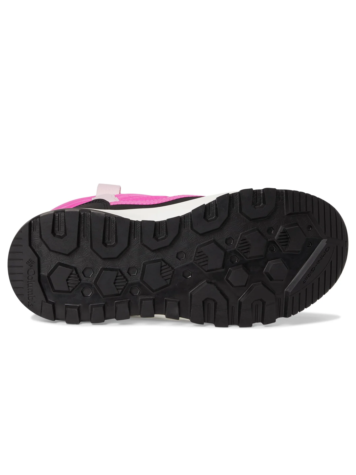 Ботинки Columbia Kids Snowtrot Mid — изображение 3 из 7, розовый/розовый