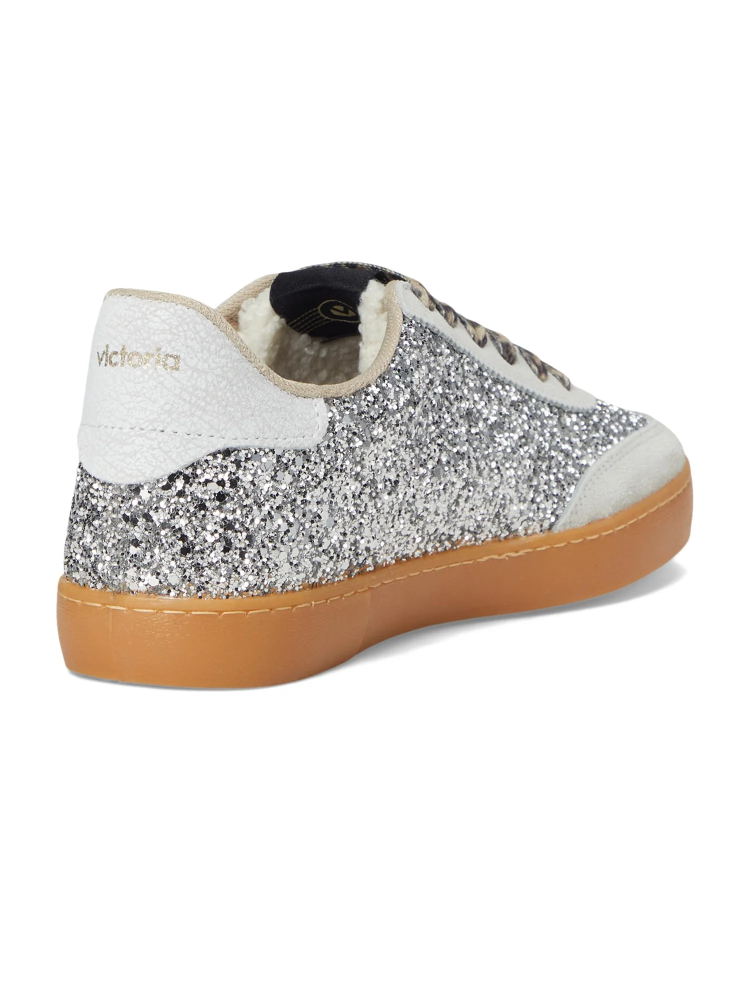 Кроссовки victoria Berlin Ciclista Glitter — изображение 5 из 7, серебряный