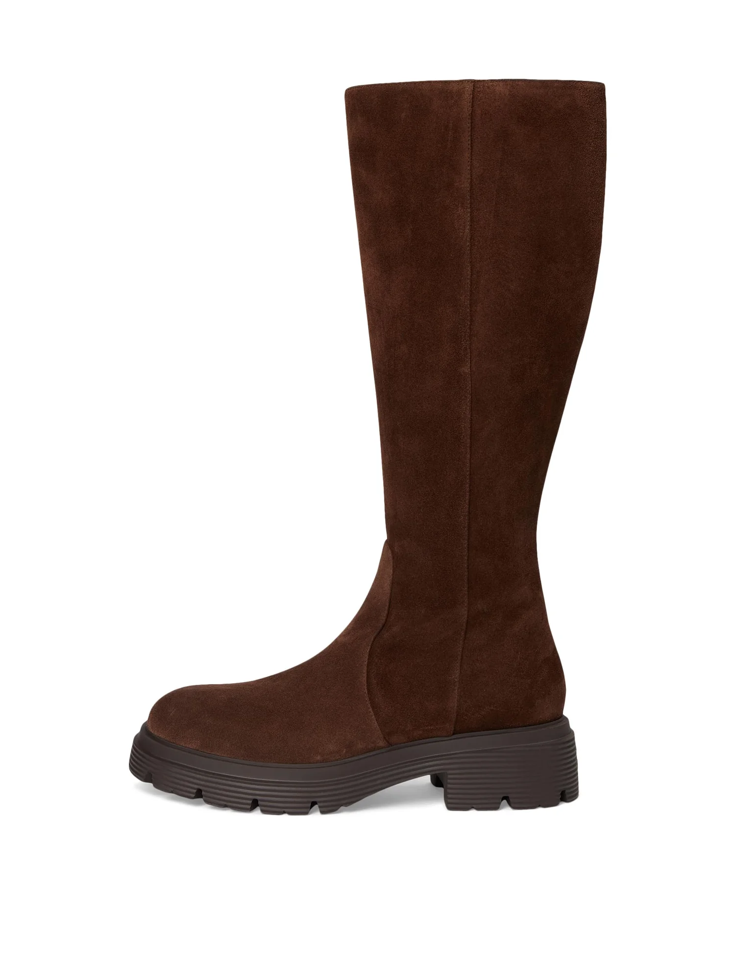 Ботинки Stuart Weitzman Hudson Lite Zip Boots — изображение 4 из 7, ореховый