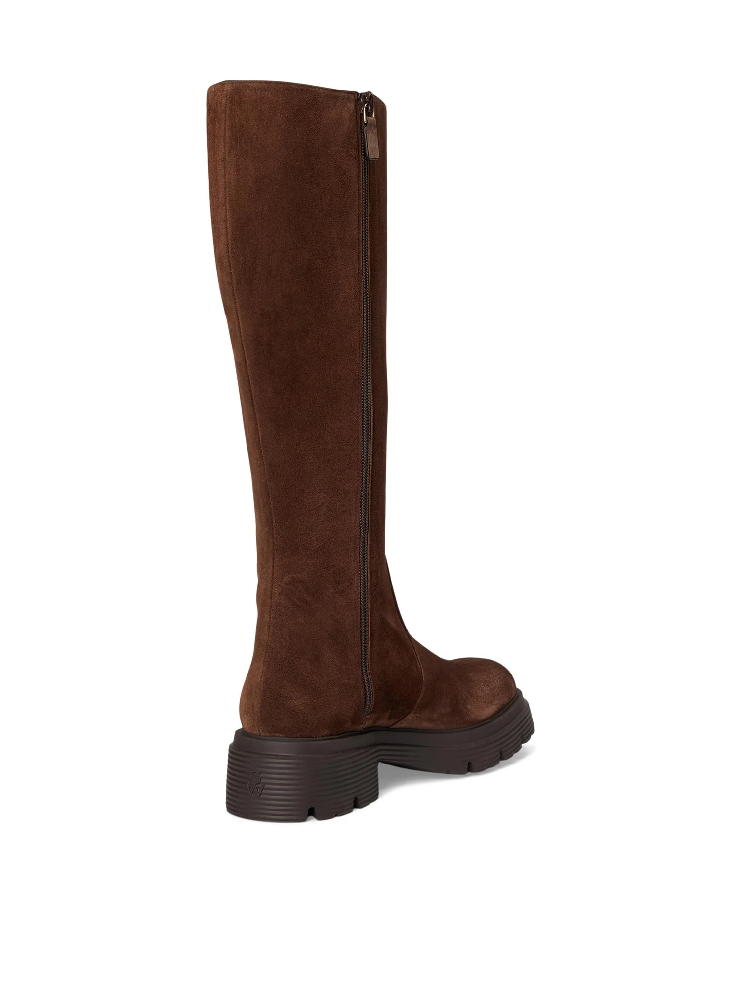 Ботинки Stuart Weitzman Hudson Lite Zip Boots — изображение 5 из 7, ореховый