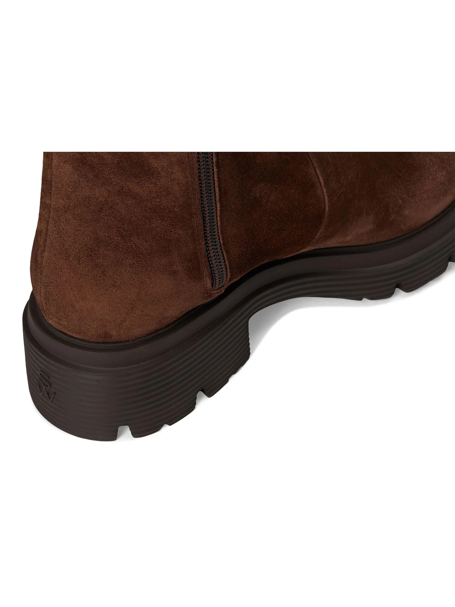Ботинки Stuart Weitzman Hudson Lite Zip Boots — изображение 6 из 7, ореховый