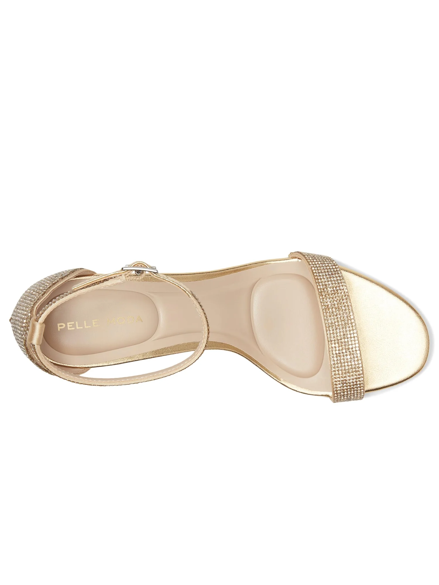 Туфли Pelle Moda Uciel Sandals — изображение 2 из 7, светлый золотистый