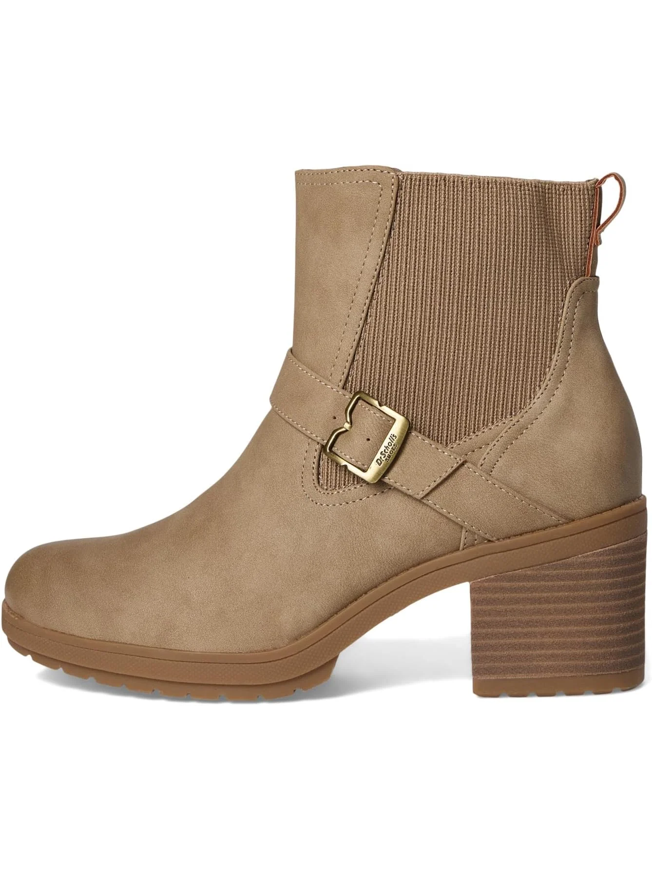 Ботинки Dr. Scholl's Parker Zip Short Boots — изображение 4 из 7, бежевый