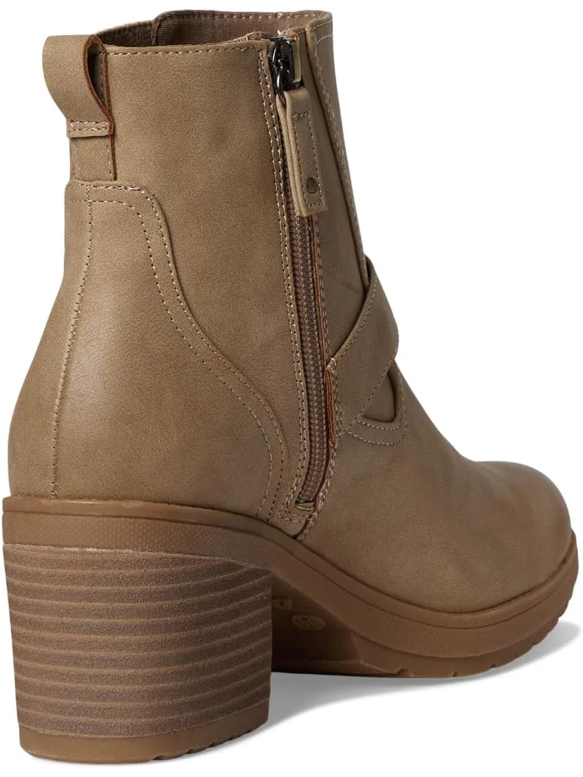 Ботинки Dr. Scholl's Parker Zip Short Boots — изображение 5 из 7, бежевый