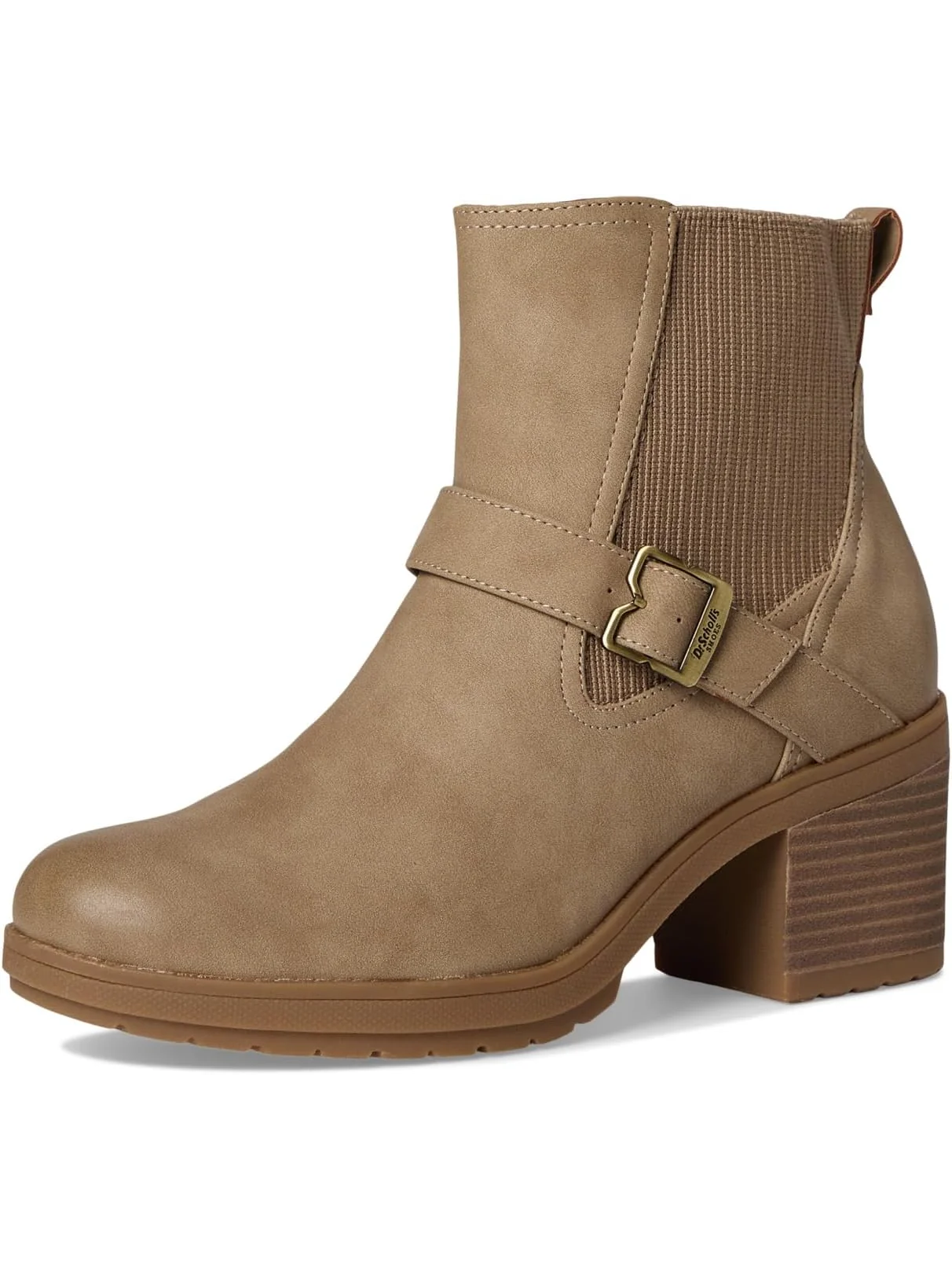 Ботинки Dr. Scholl's Parker Zip Short Boots — изображение 7 из 7, бежевый