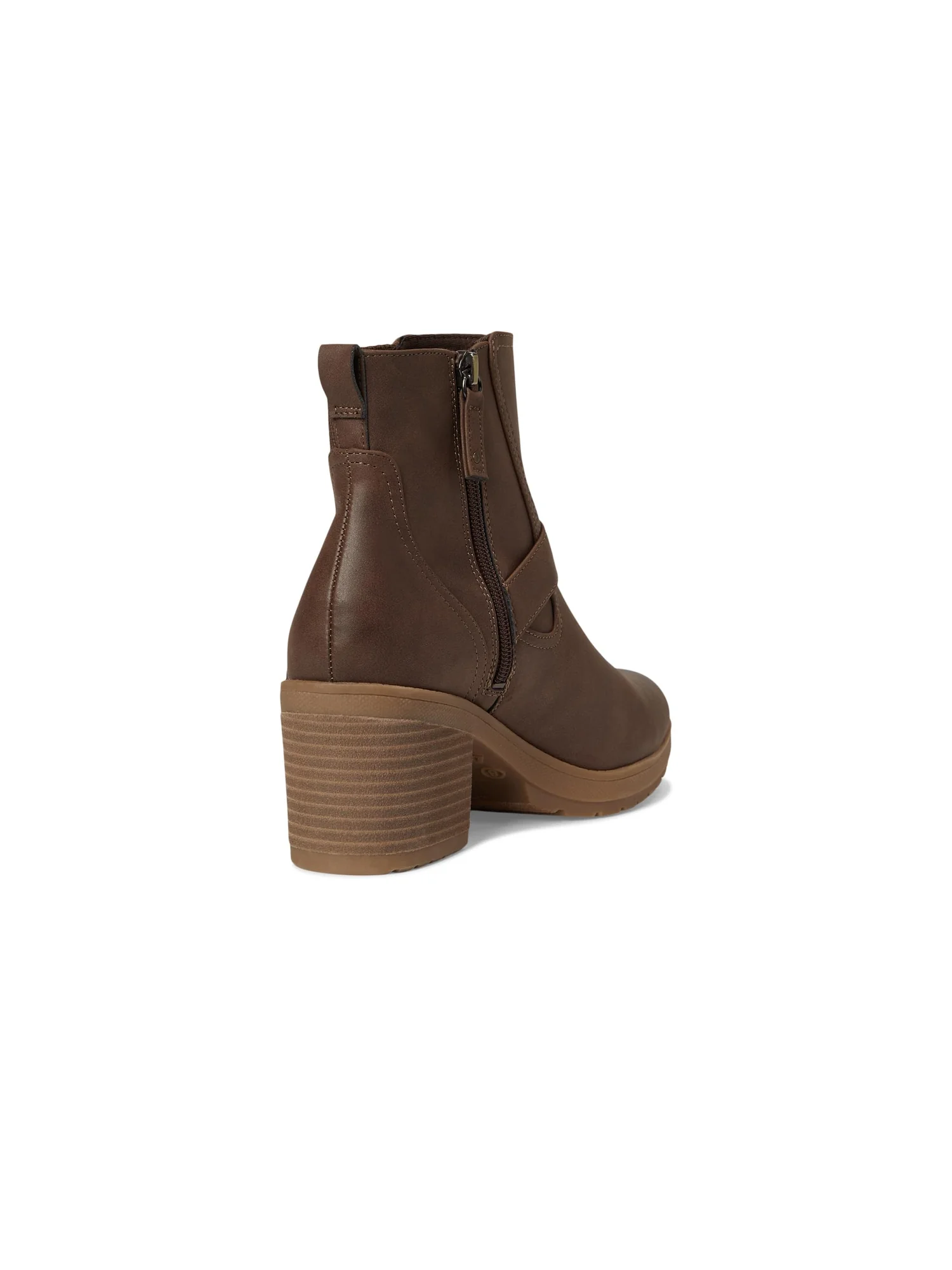 Ботинки Dr. Scholl's Parker Zip Short Boots — изображение 5 из 7, темно-коричневый