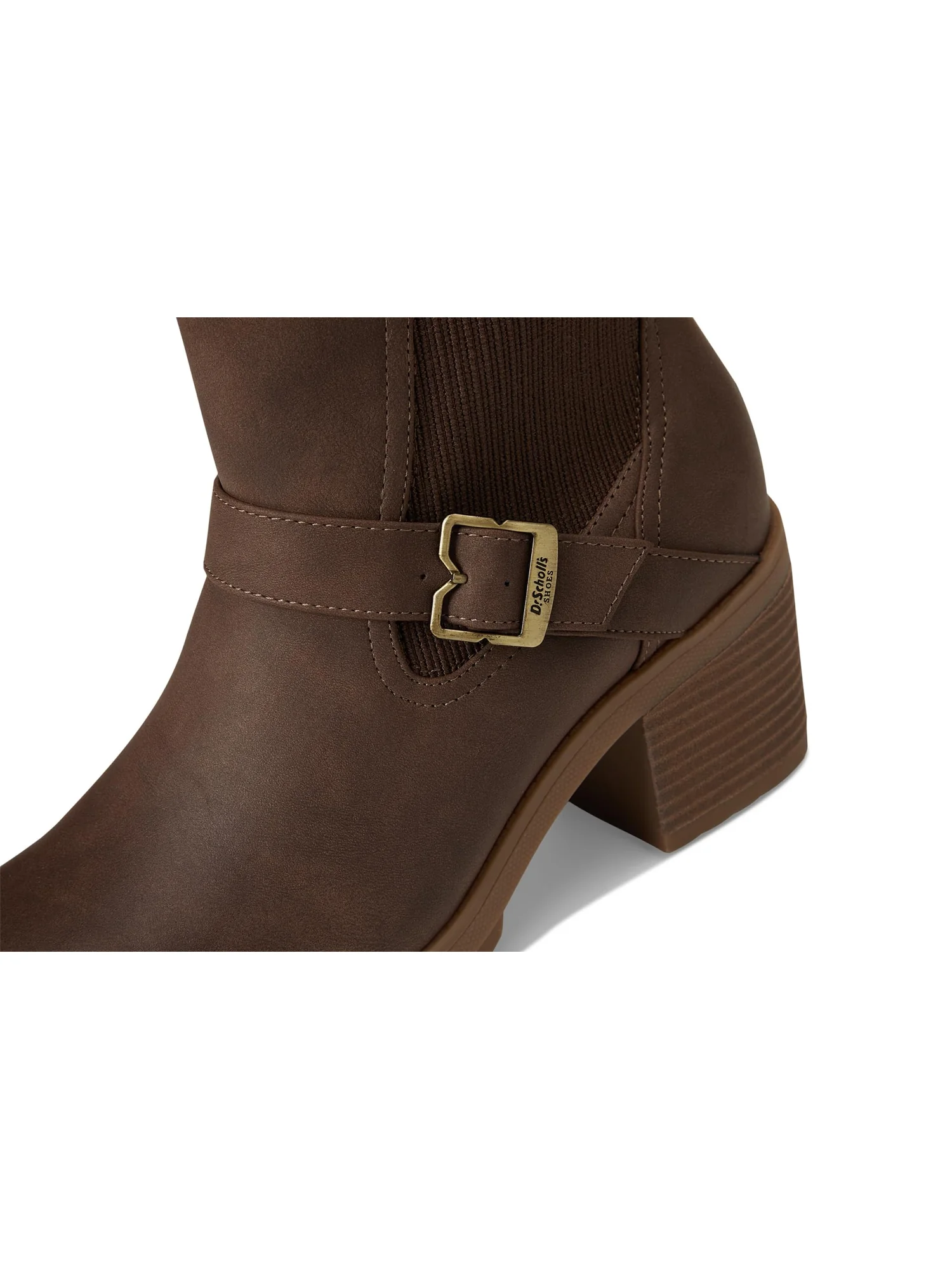 Ботинки Dr. Scholl's Parker Zip Short Boots — изображение 6 из 7, темно-коричневый
