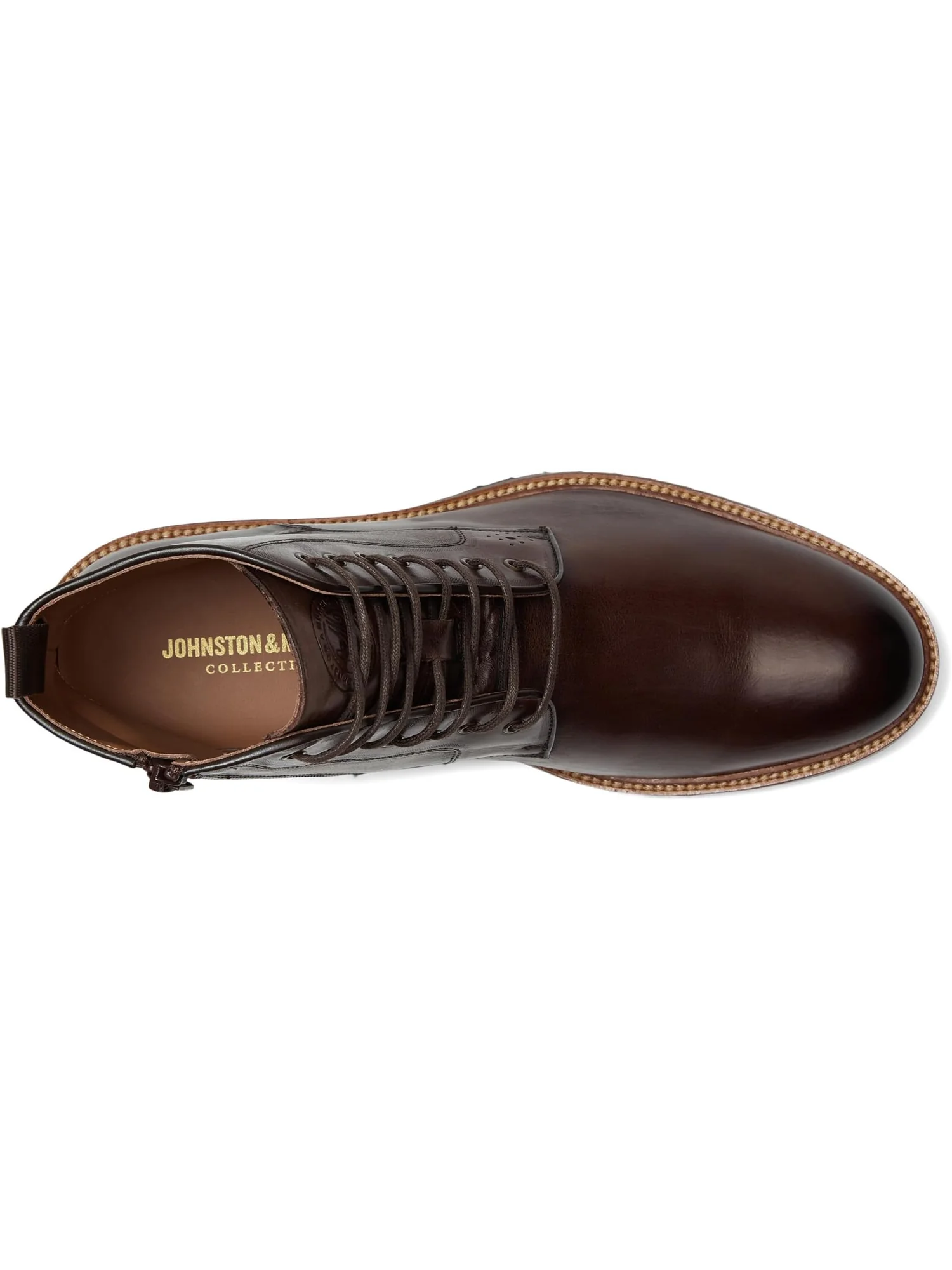 Ботинки Johnston & Murphy Collection Men's Hartford Plain Toe Boots — изображение 2 из 7, темный коричневый
