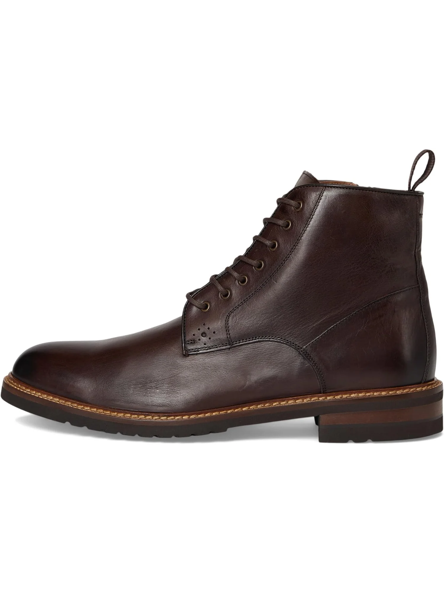 Ботинки Johnston & Murphy Collection Men's Hartford Plain Toe Boots — изображение 4 из 7, темный коричневый