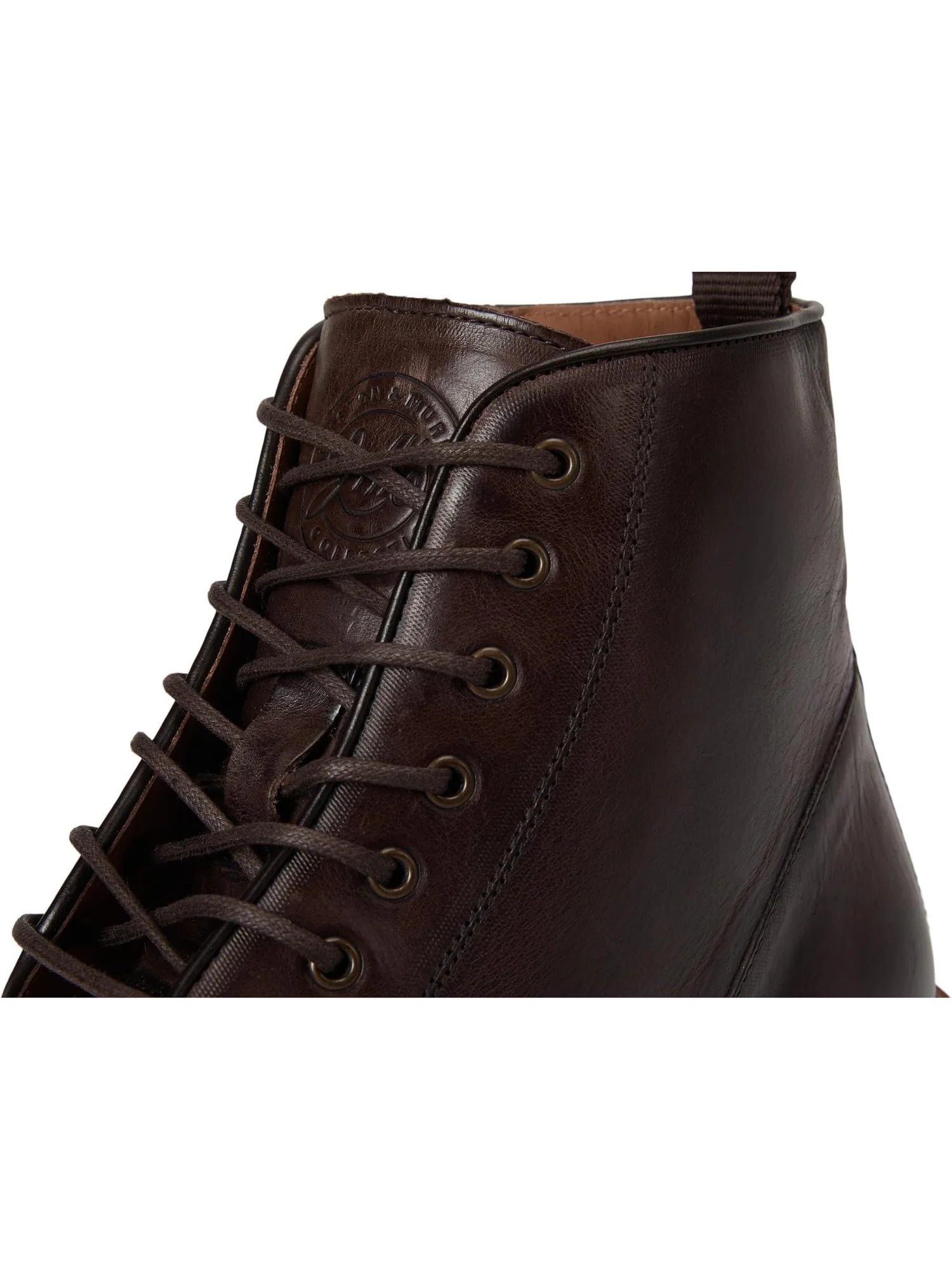 Ботинки Johnston & Murphy Collection Men's Hartford Plain Toe Boots — изображение 6 из 7, темный коричневый