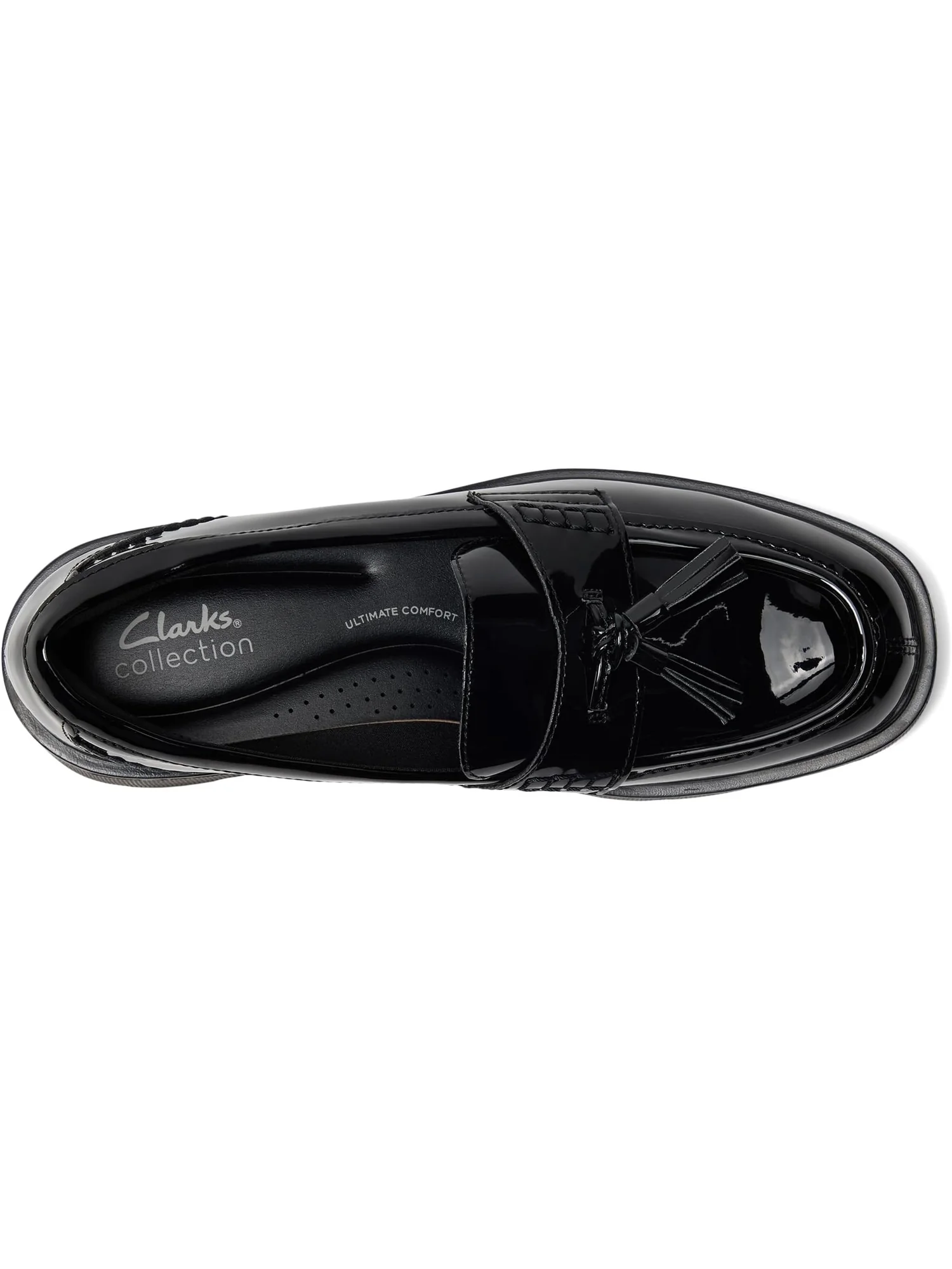 Лоферы Clarks Lauryl Tassel — изображение 2 из 7, черный
