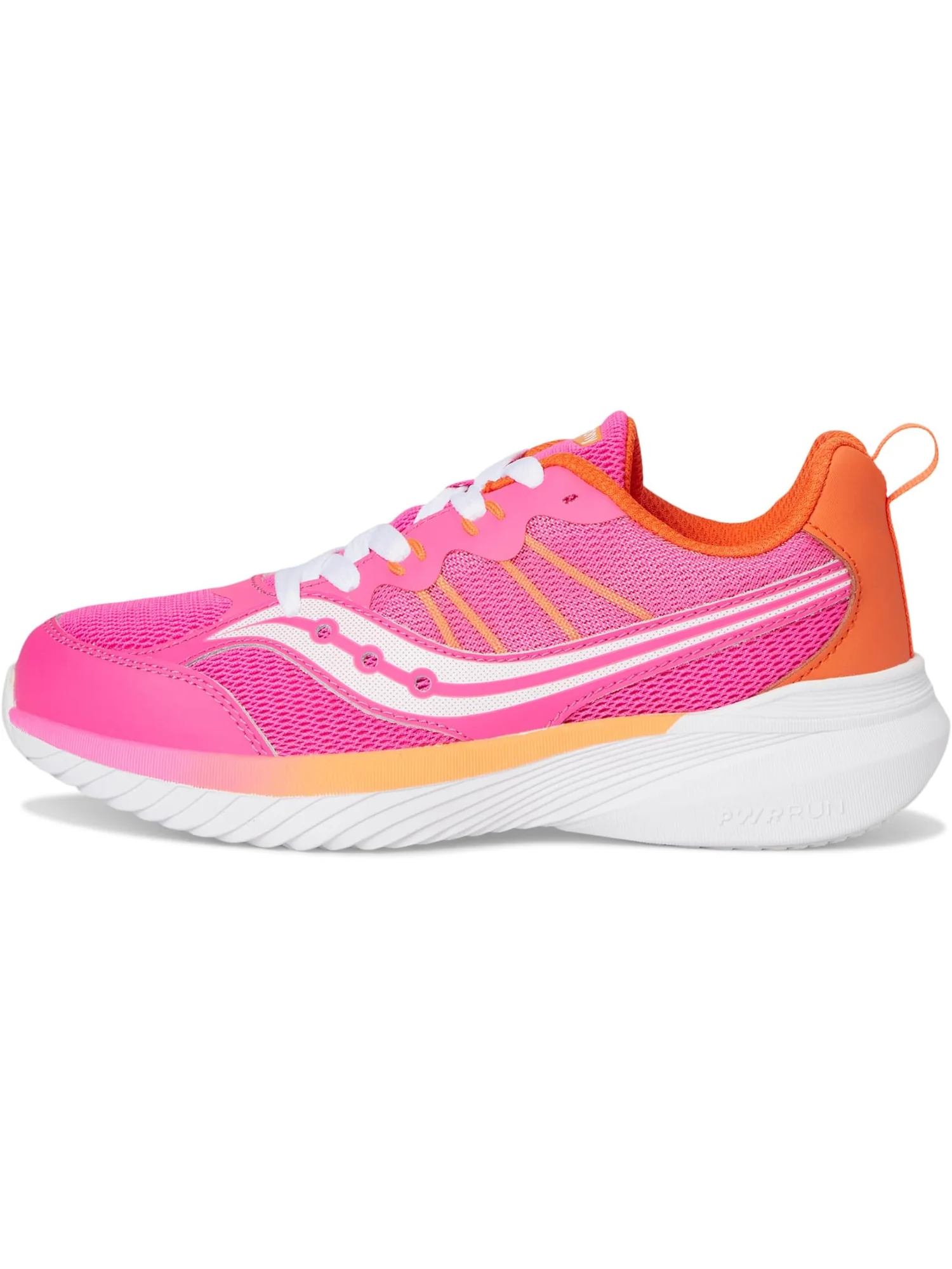 Кроссовки Saucony Kids Endorphin KDZ 2.0 — изображение 4 из 7, розовый/оранжевый