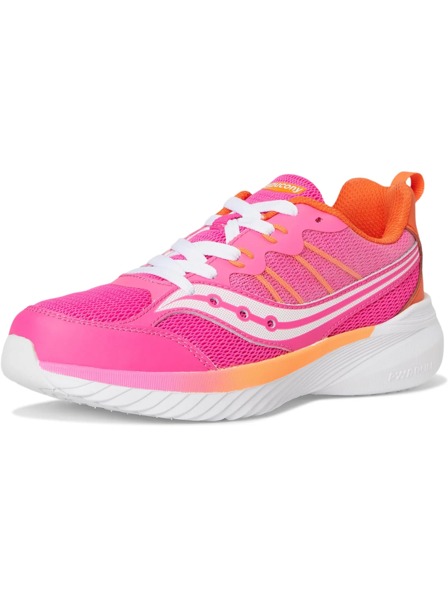 Кроссовки Saucony Kids Endorphin KDZ 2.0 — изображение 7 из 7, розовый/оранжевый