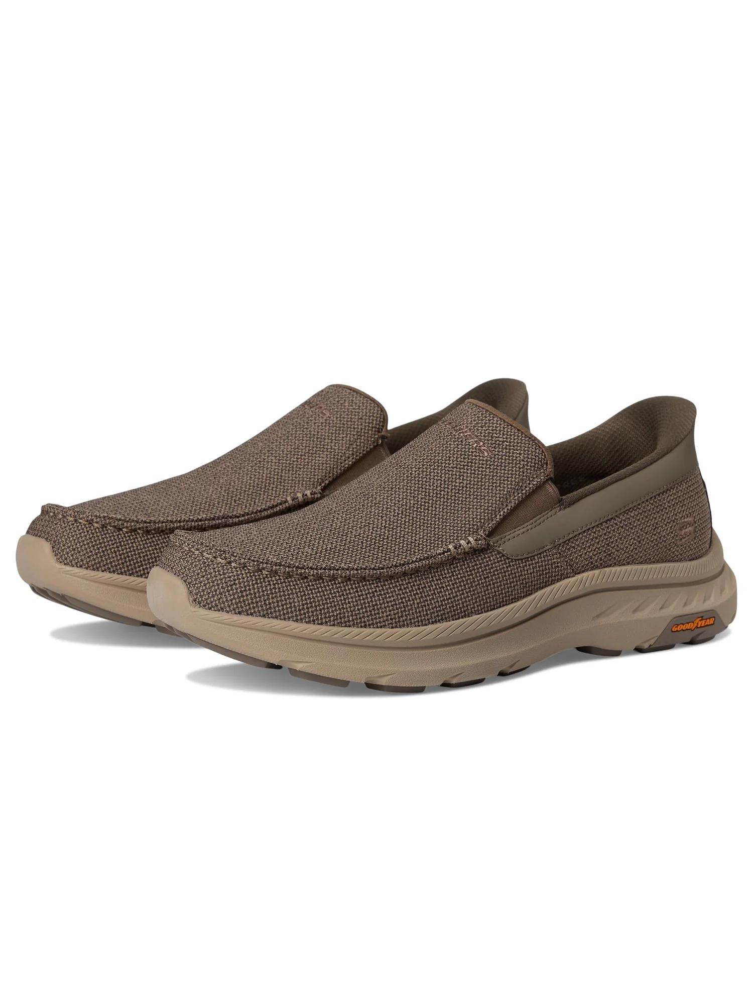 Кроссовки SKECHERS Pollard - Wilfred — изображение 1 из 7, серо-коричневый