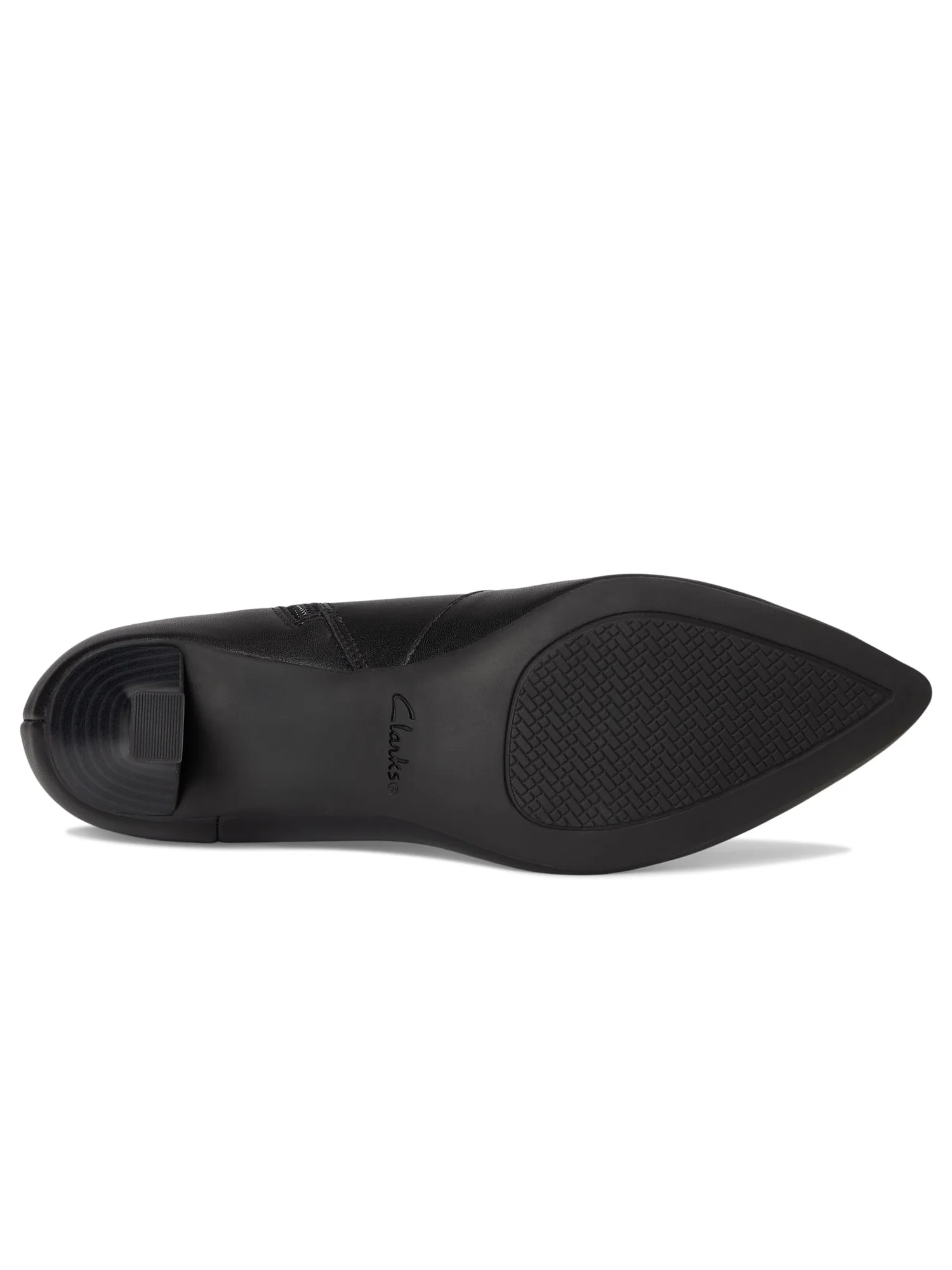 Ботинки женские Clarks Kepley Erin кожаные с острым носом — изображение 3 из 7, черный