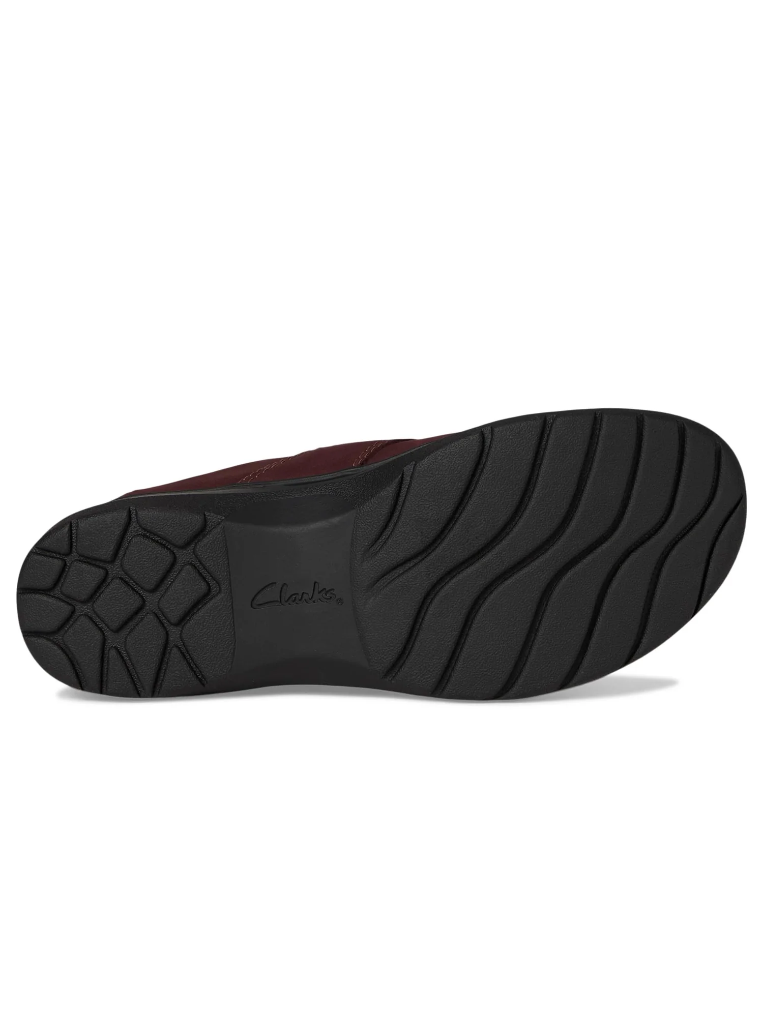 Сабо Clarks Carleigh Viola, цвет Merlot Nubuck — изображение 3 из 7