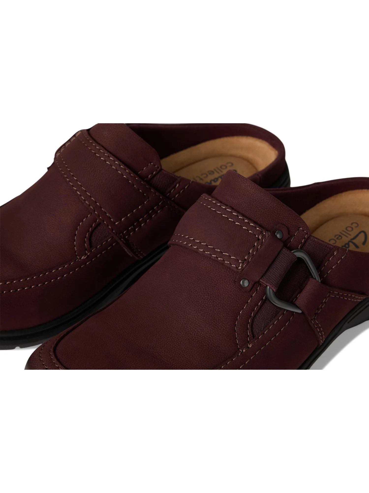 Сабо Clarks Carleigh Viola, цвет Merlot Nubuck — изображение 6 из 7