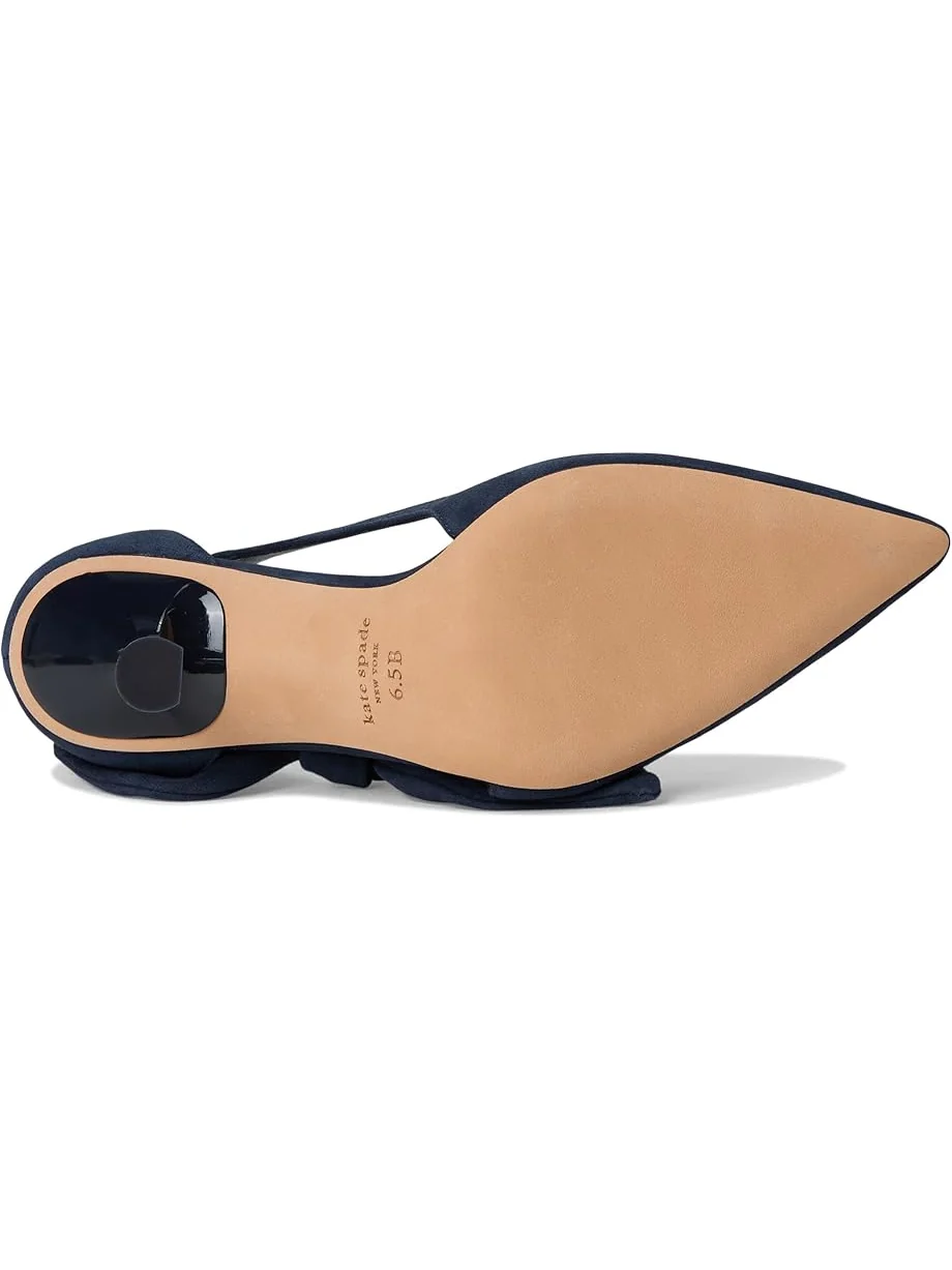 Женские туфли-лодочки Kate Spade New York Bunnie Suede — изображение 3 из 7, темно-синий