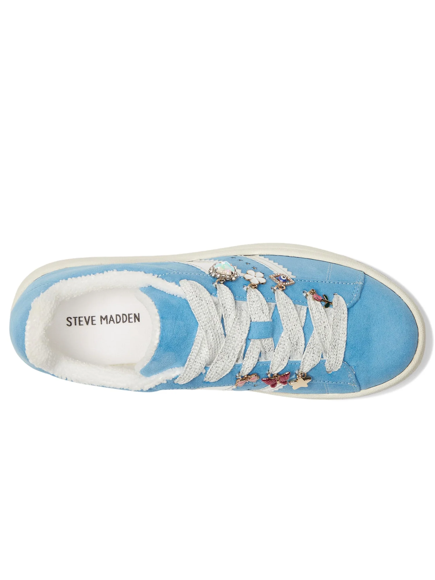 Кроссовки Steve Madden Kids Team — изображение 2 из 7, синий