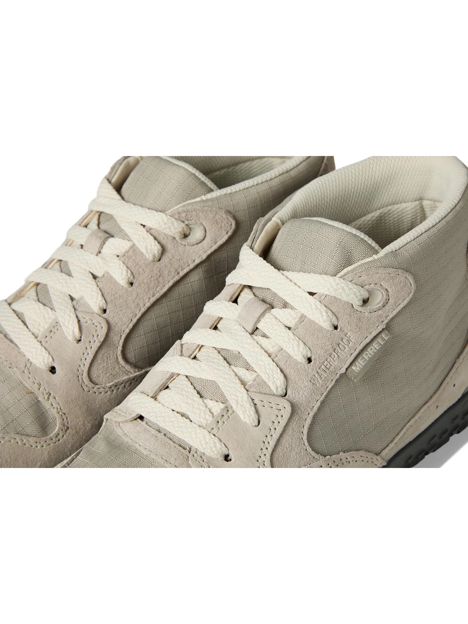Походные ботинки Merrell Wrapt Sneakers Mid Waterproof — изображение 6 из 7, серый вкраплением