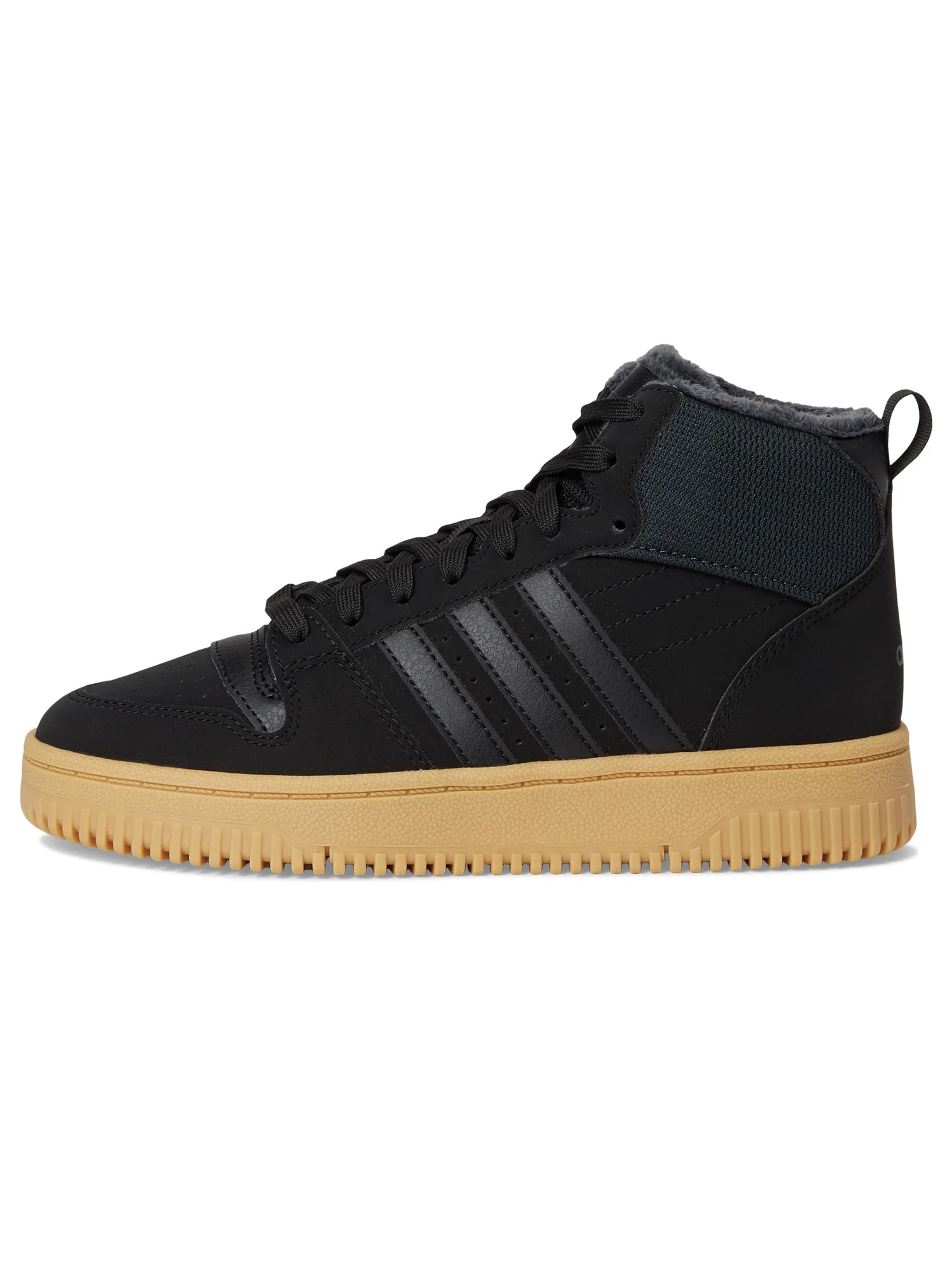 Кроссовки adidas Kids Break Start Mid Top Shoes — изображение 4 из 7, черный