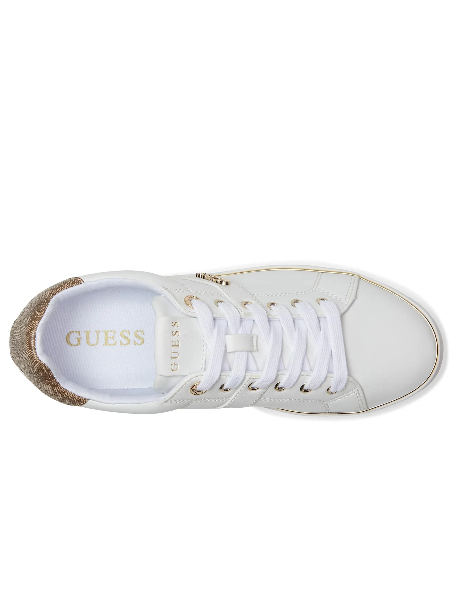 Кроссовки GUESS Britz — изображение 2 из 7, белый