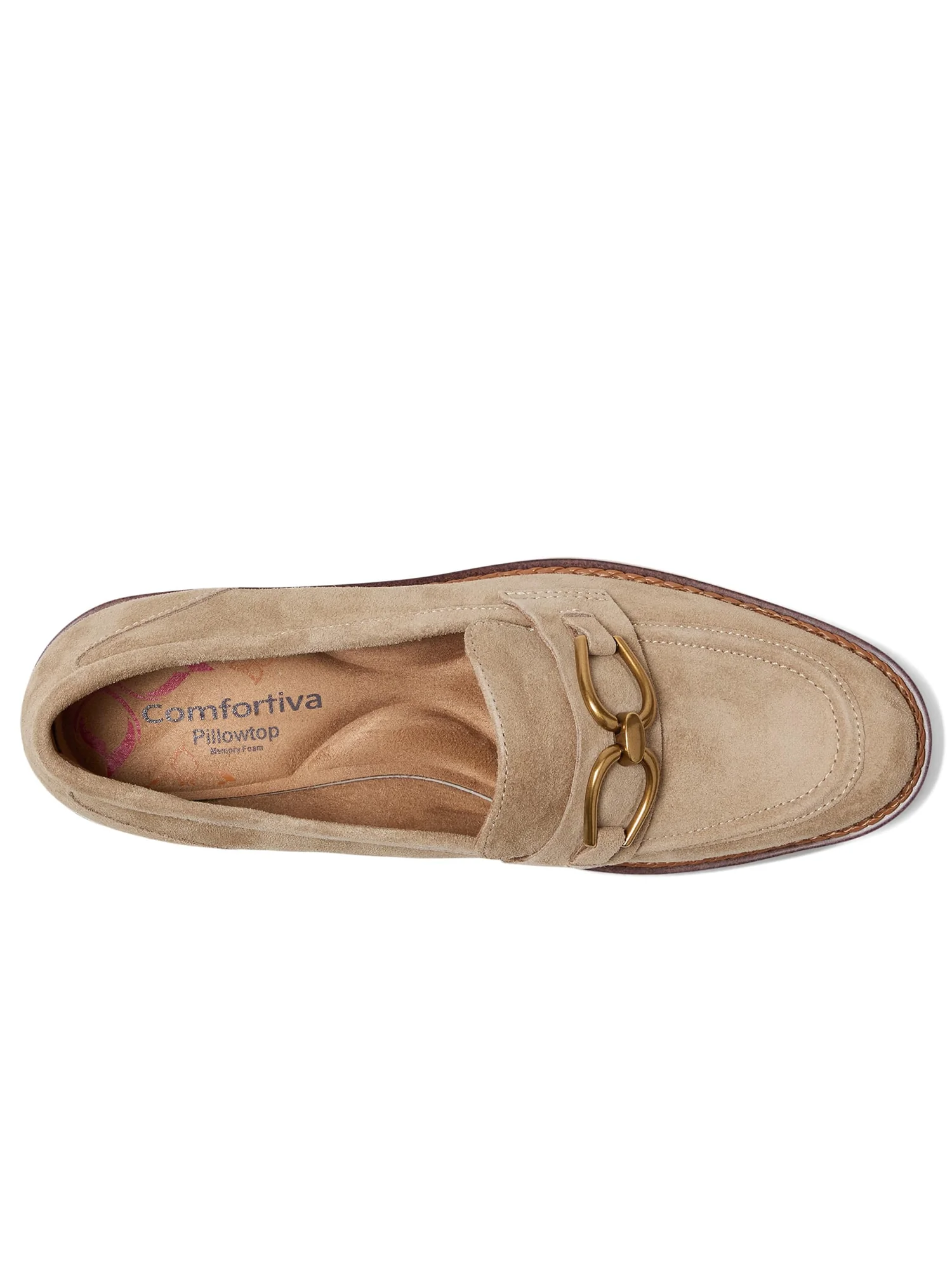Лоферы Comfortiva Ester — изображение 2 из 7, ячменный