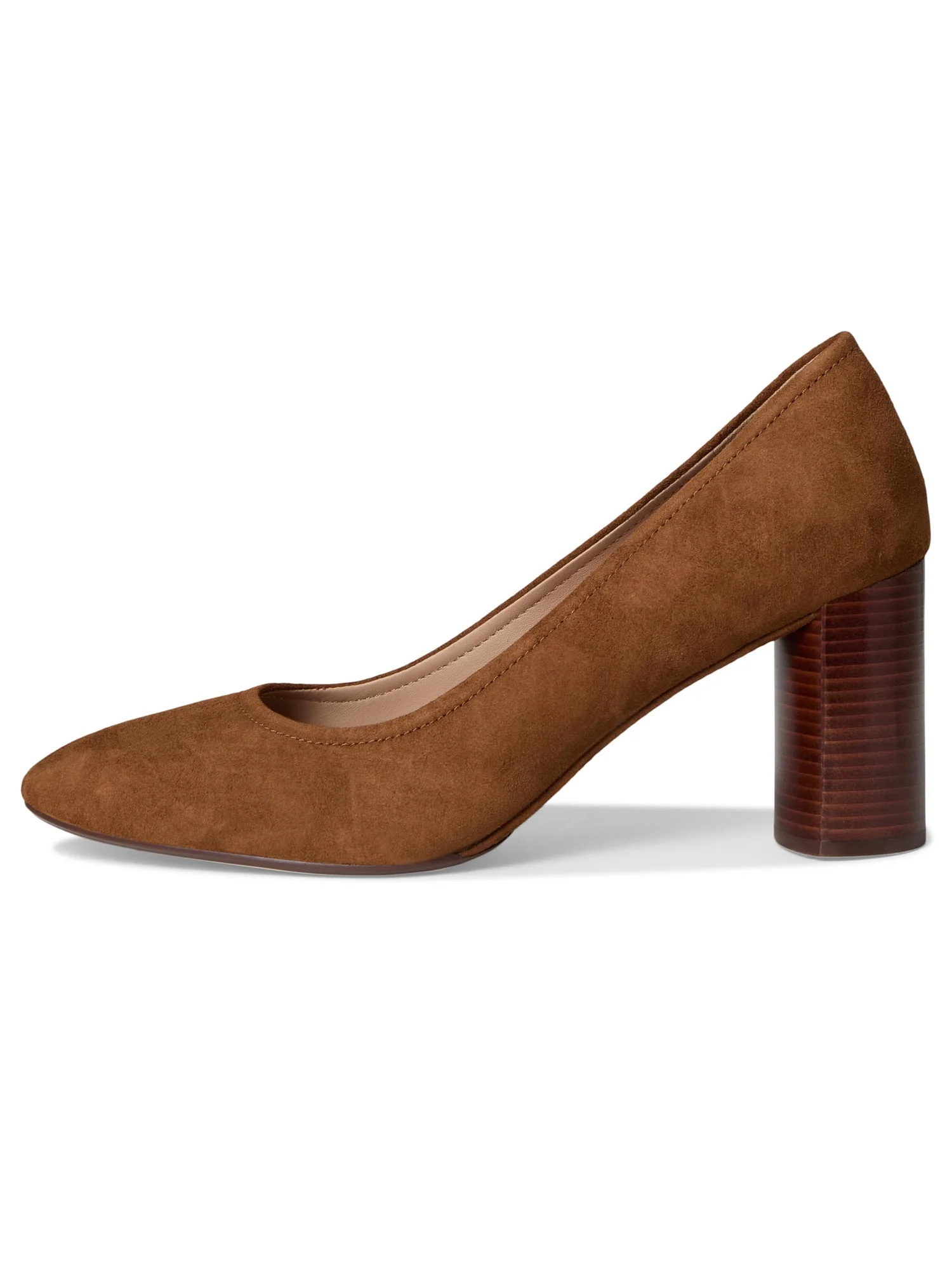 Туфли Cole Haan Nella Block Heel Pumps — изображение 4 из 7, табак