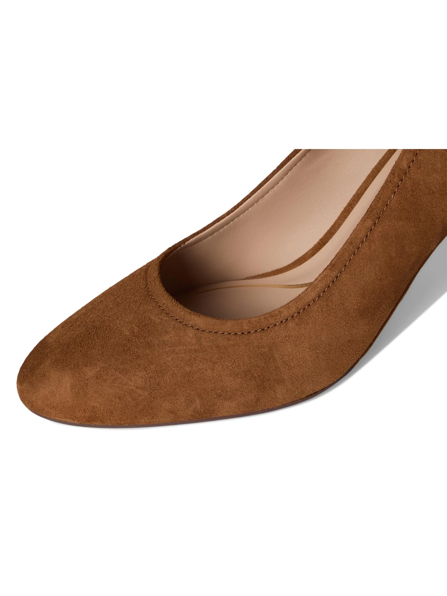 Туфли Cole Haan Nella Block Heel Pumps — изображение 6 из 7, табак